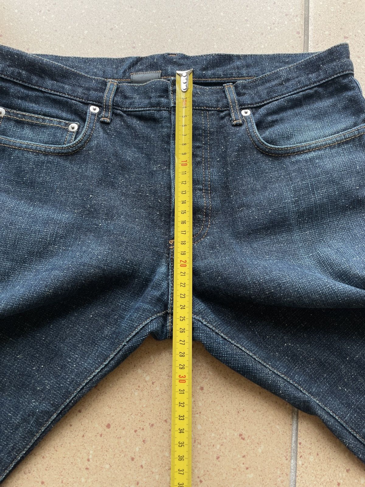 Dior Dior Homme Raw Denim Indigo Slim Jeans by Kris Van Assche Size US 30 / EU 46 - 17 Thumbnail