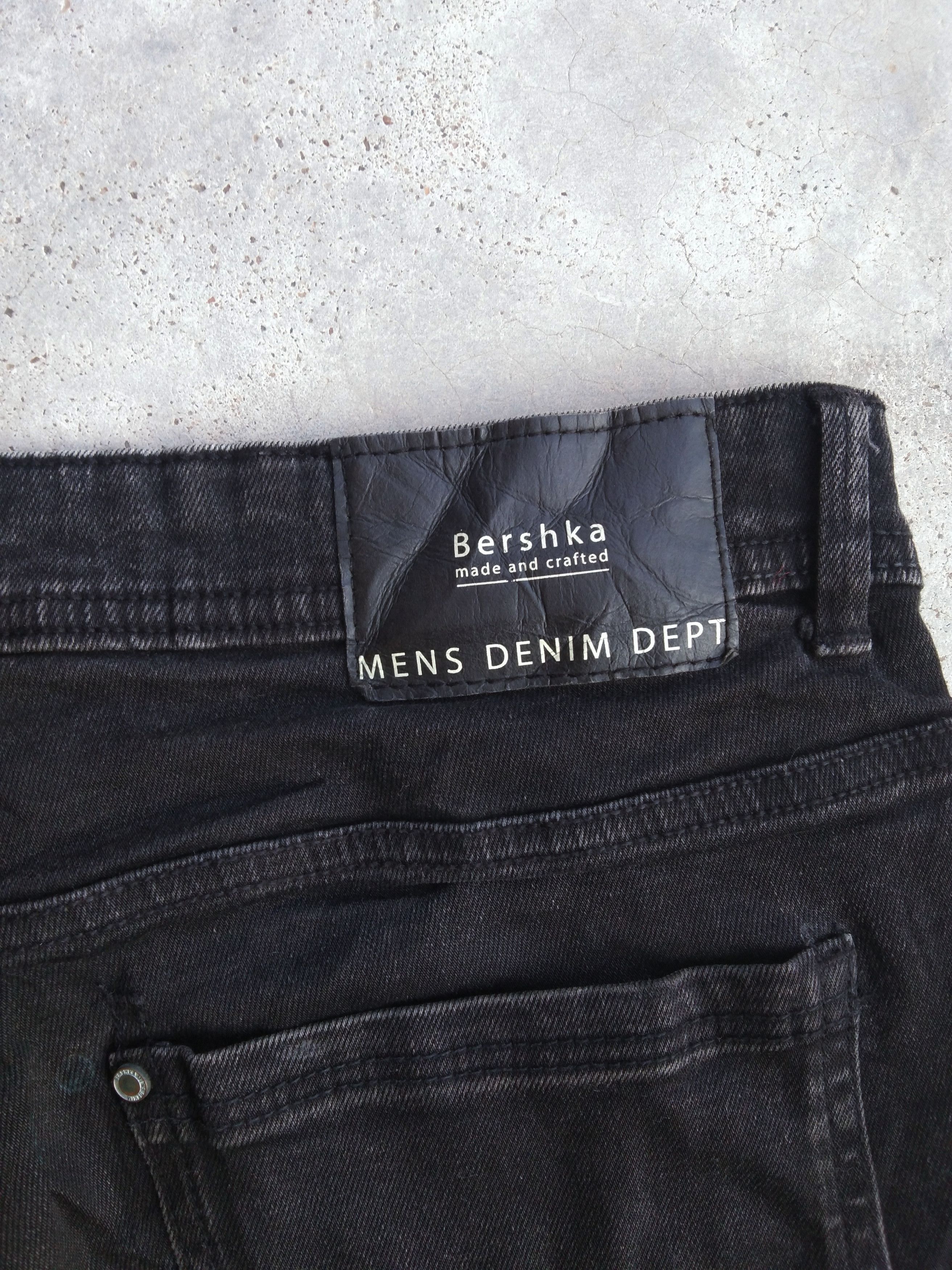 Bershka Bershka Denim Black Skinny 32x30 Size US 32 / EU 48 - 3 Thumbnail