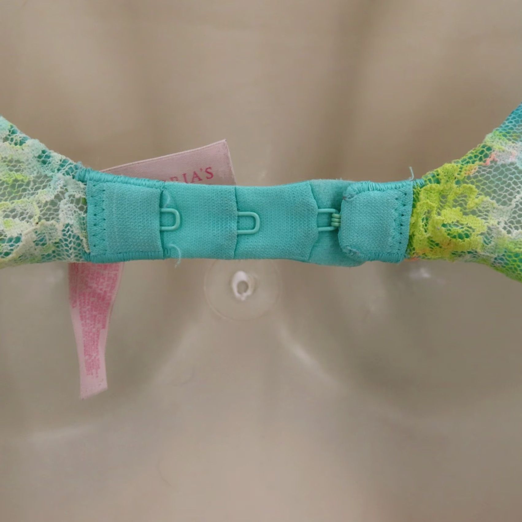 Victoria's Secret V IC TORIA'S SECRET Push Up Bra 34C Multicolor Floral Underwire Padded Lace Women Bra Size ONE SIZE - 6 Thumbnail
