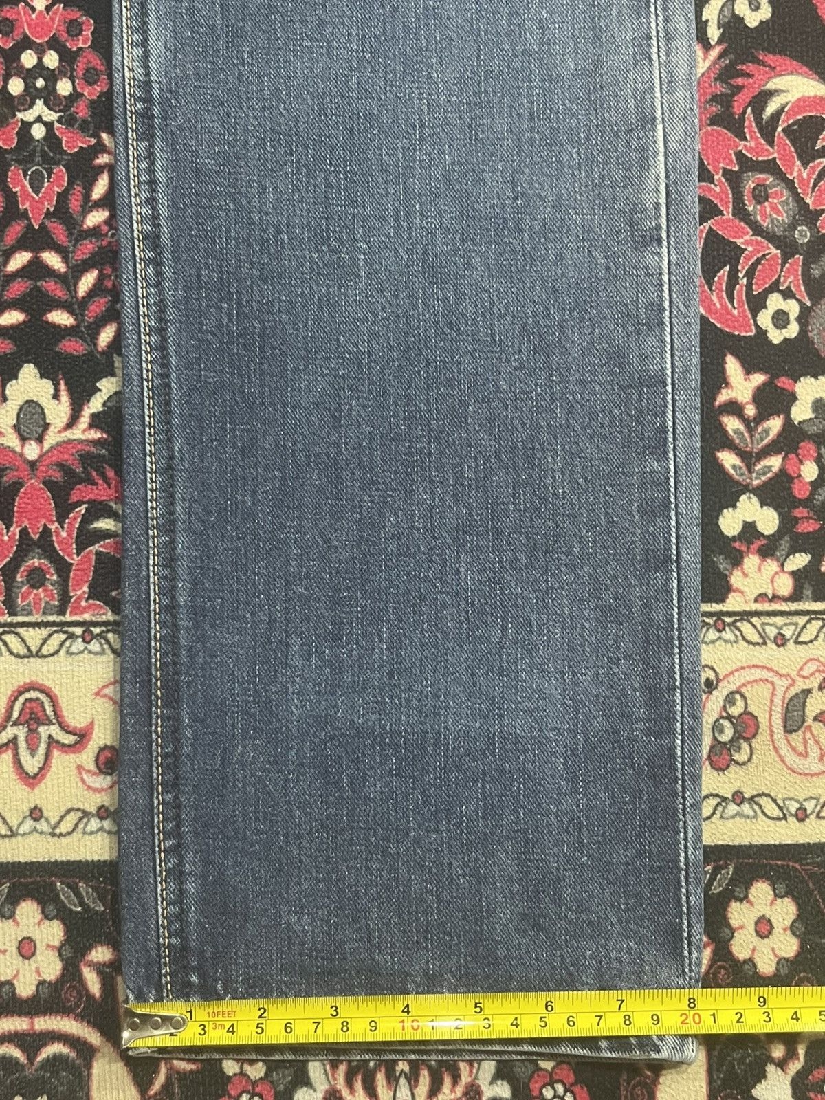 Vintage Vintage Lee Rider Union Made Sanforized Half Selvedge Jeans Size US 34 / EU 50 - 19 Thumbnail