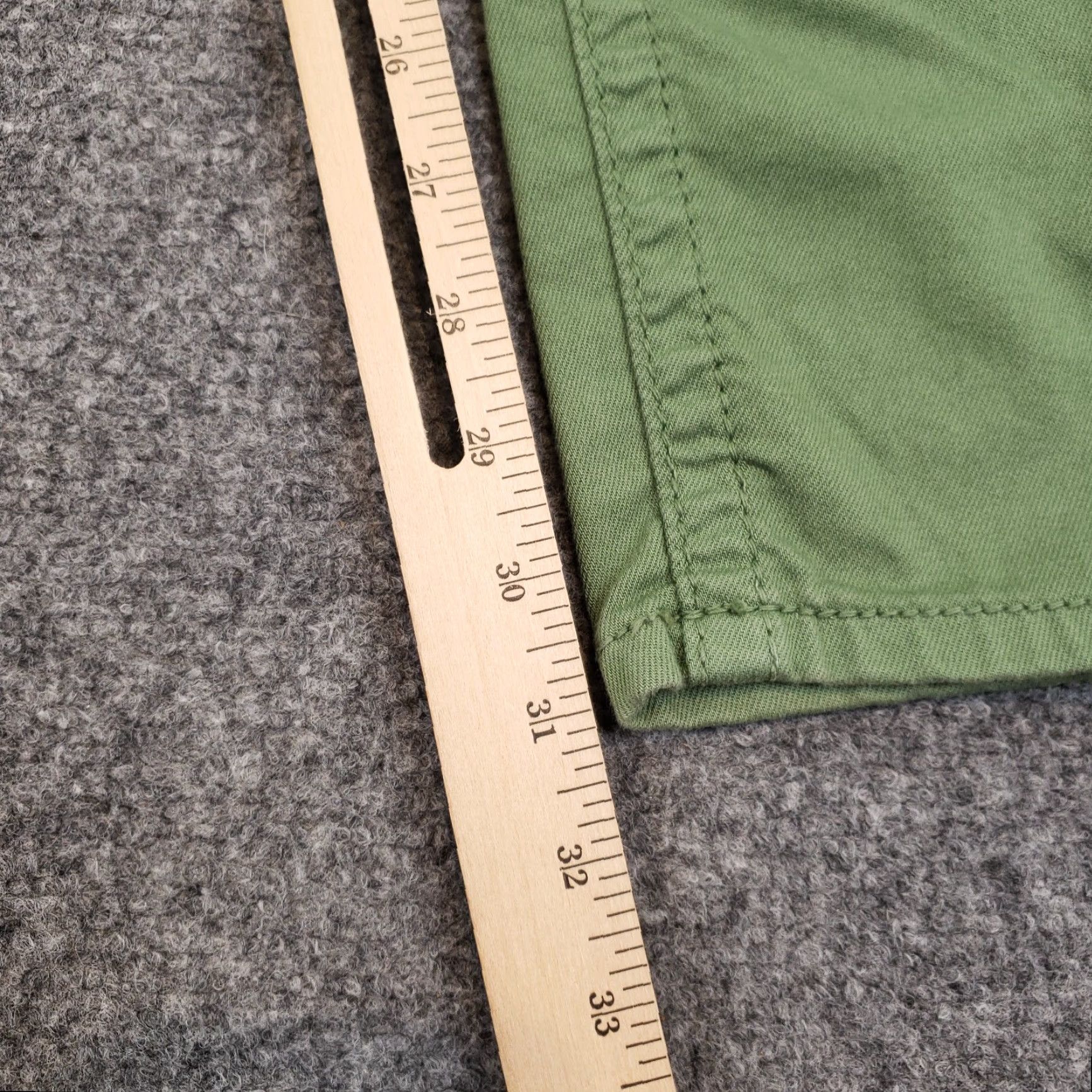 Miss Me Miss Me Womens Green Mid-Rise Skinny Jeans Size 27x31 Size 27" / US 4 / IT 40 - 3 Thumbnail