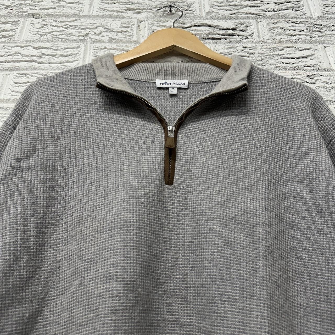 Peter Millar Peter Millar Cashmere Merino Wool Blend 1/4 Zip Jacket XL Size US XL / EU 56 / 4 - 1 Thumbnail