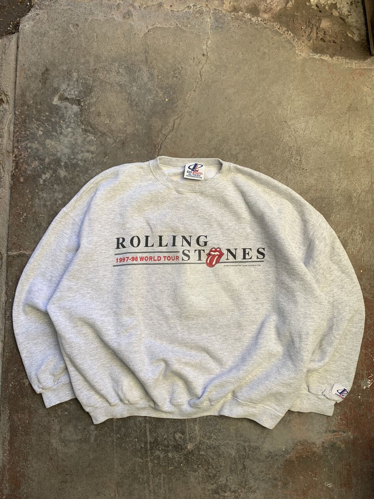 Vintage Vintage Og Rolling Stones Crewneck 1997 Size US XL / EU 56 / 4 - 1 Thumbnail