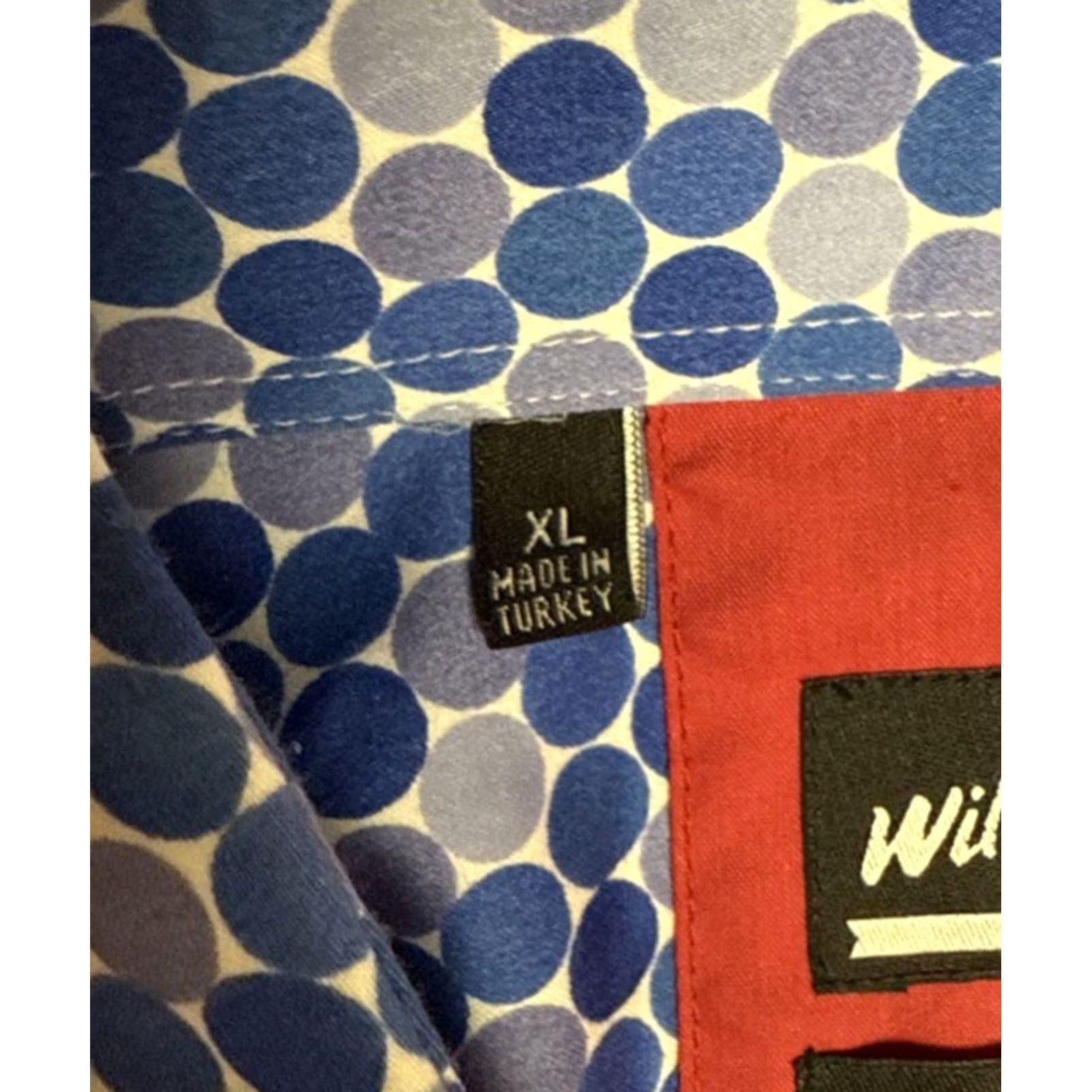 Vintage VINTAGE Wil Stiles Palm Springs Limited Edition Button Up Shirt Mens XL Polka Dots Size US XL / EU 56 / 4 - 4 Thumbnail