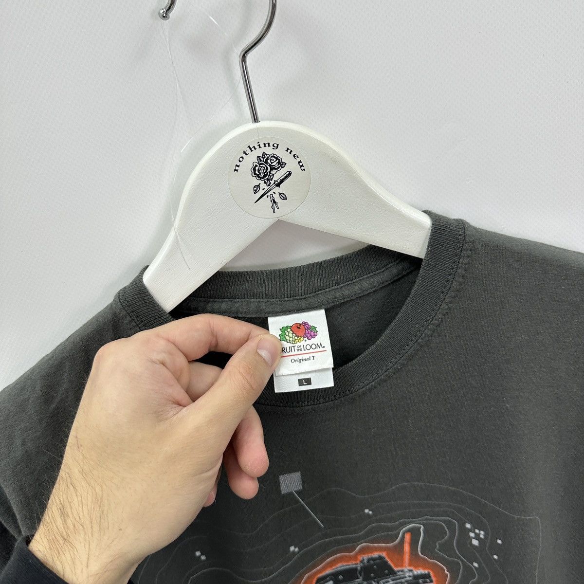 The Game Vintage 00s World Of Tanks Warships WoT tee Gamescome 2015 Size US L / EU 52-54 / 3 - 8 Thumbnail