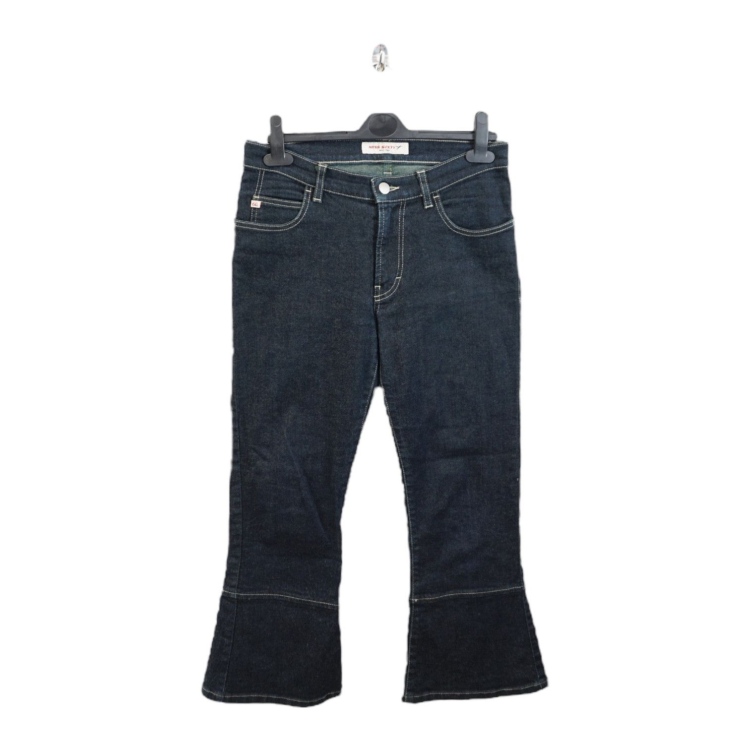 Miss Sixty Archive Y2K 7/8 Flared Jeans Size 29" - 1 Thumbnail