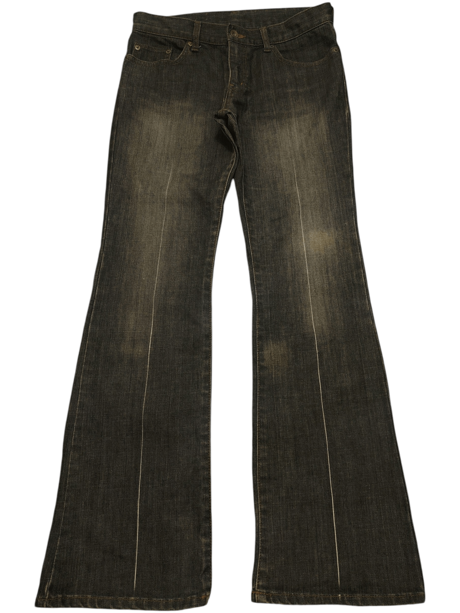 Undercover × Uniqlo Japanese uniqlo flare jeans distressed jeans rare lining Size US 30 / EU 46 - 2 Thumbnail