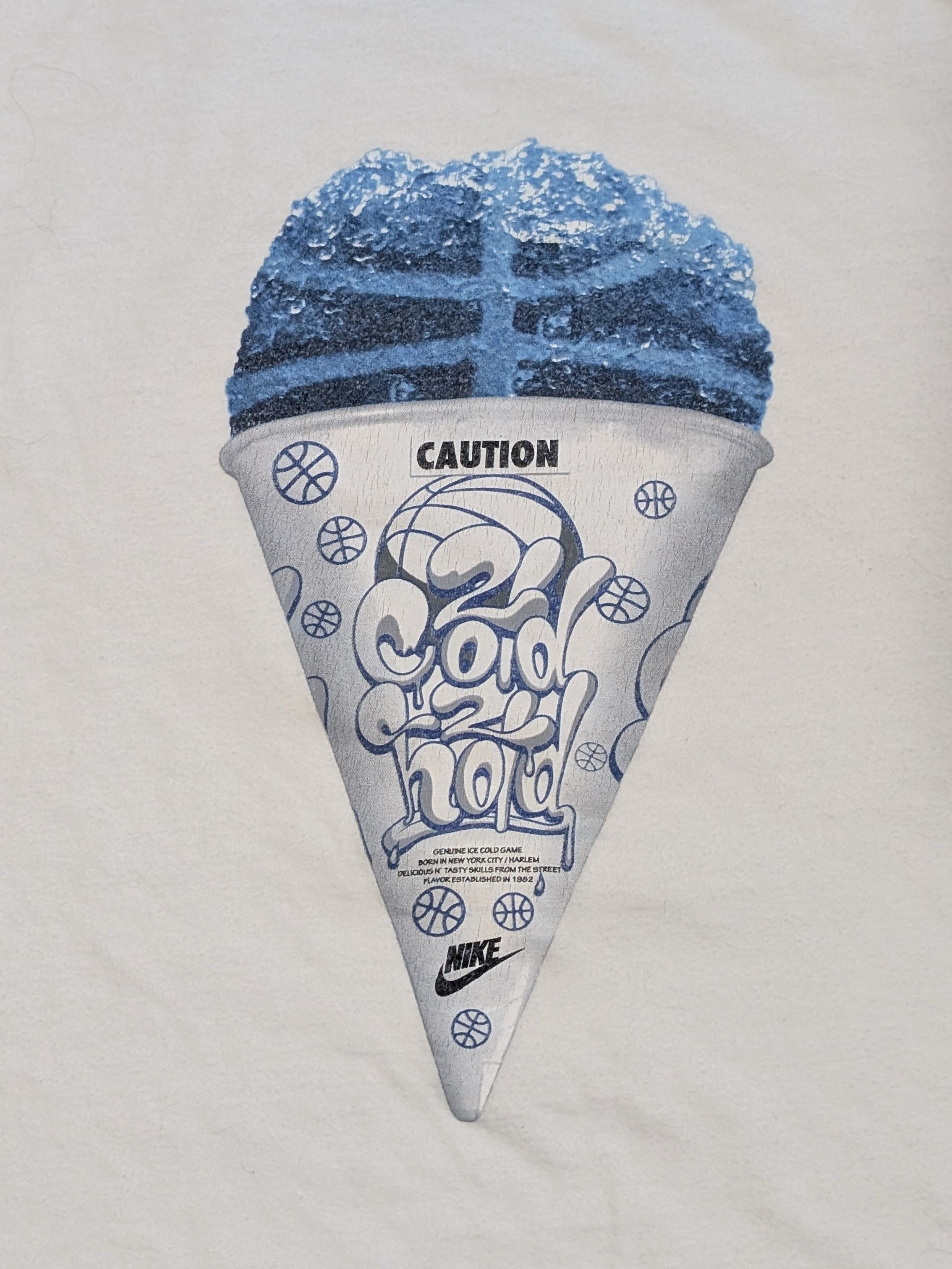 Nike Nike Basketball 2 Cold 2 Hold snow cone t-shirt - SIZE XL Size US XL / EU 56 / 4 - 2 Thumbnail