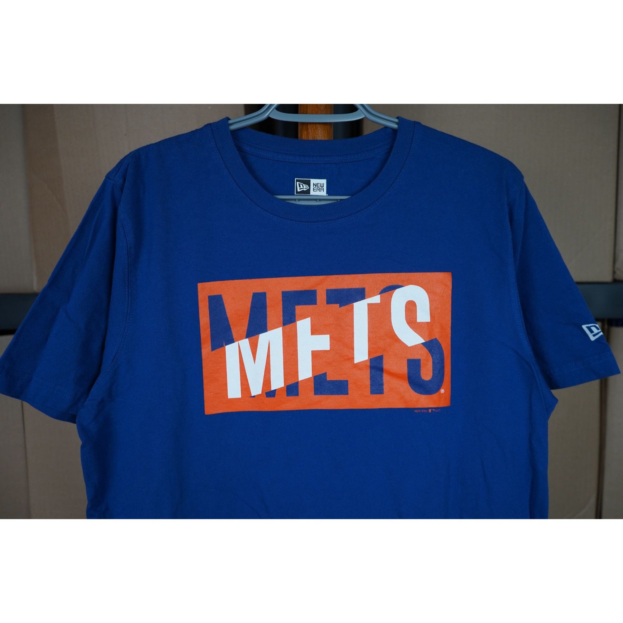 New Era New Era NY METS MLB Baseball Tshirt Men's L #427 Size US L / EU 52-54 / 3 - 3 Thumbnail