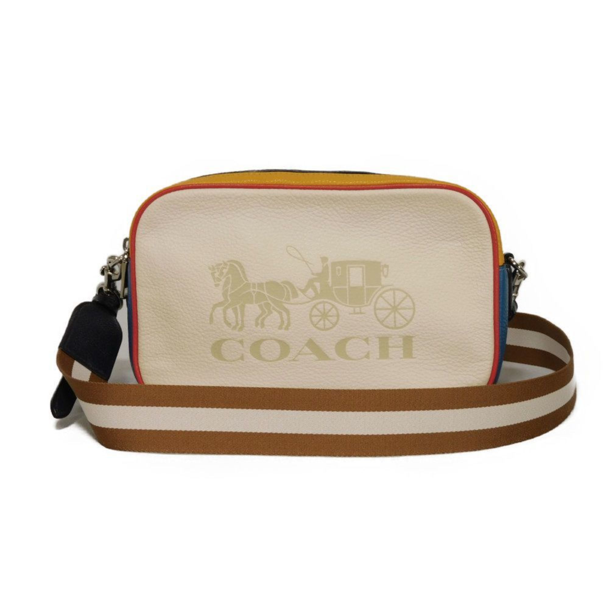 COACH Shoulder Bag Jess Crossbody Embossed Multi Color Block - Main Image