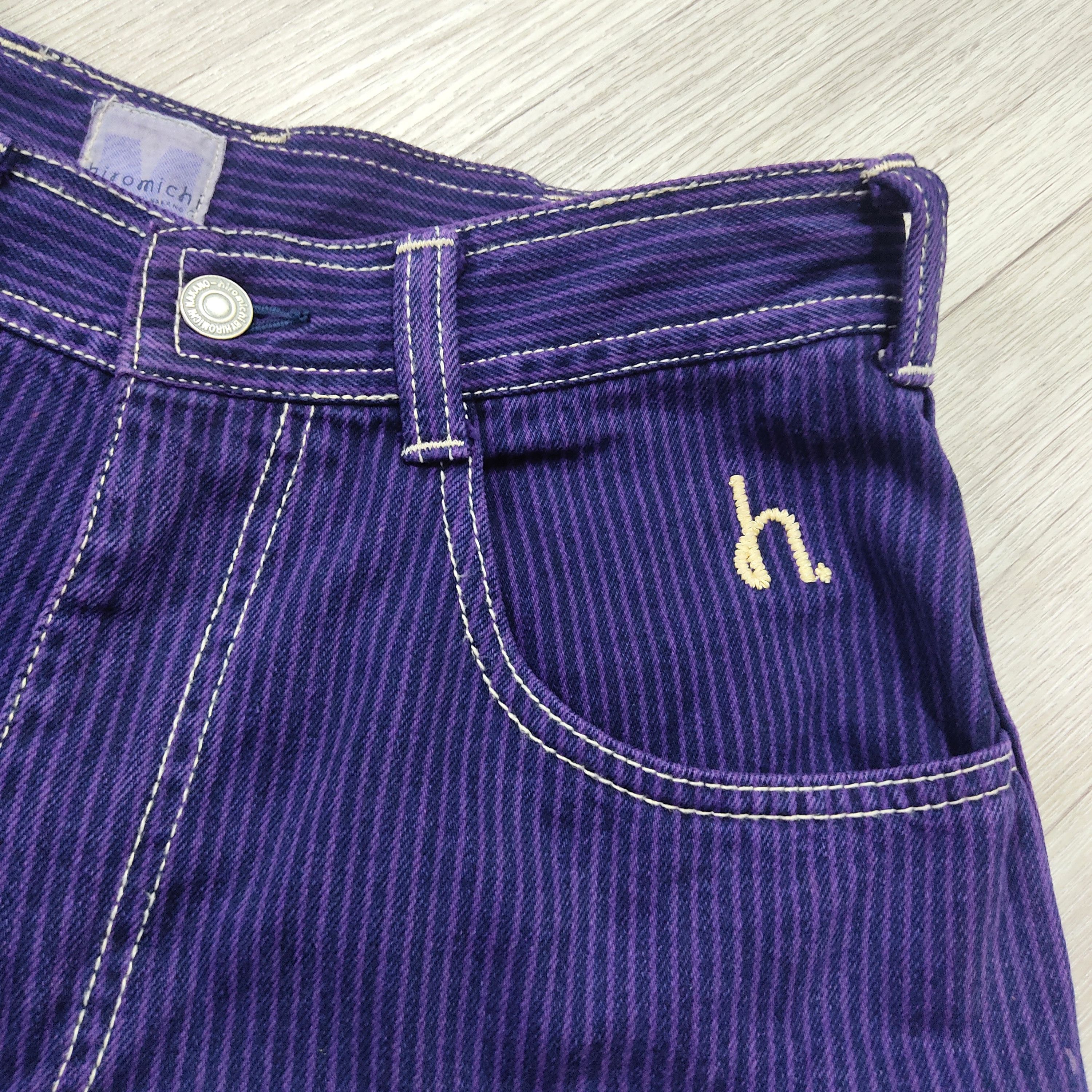 Angel Blue HIROMICHI NAKANO Carpenter Barrel Wide Leg Pants Size US 30 / EU 46 - 4 Thumbnail