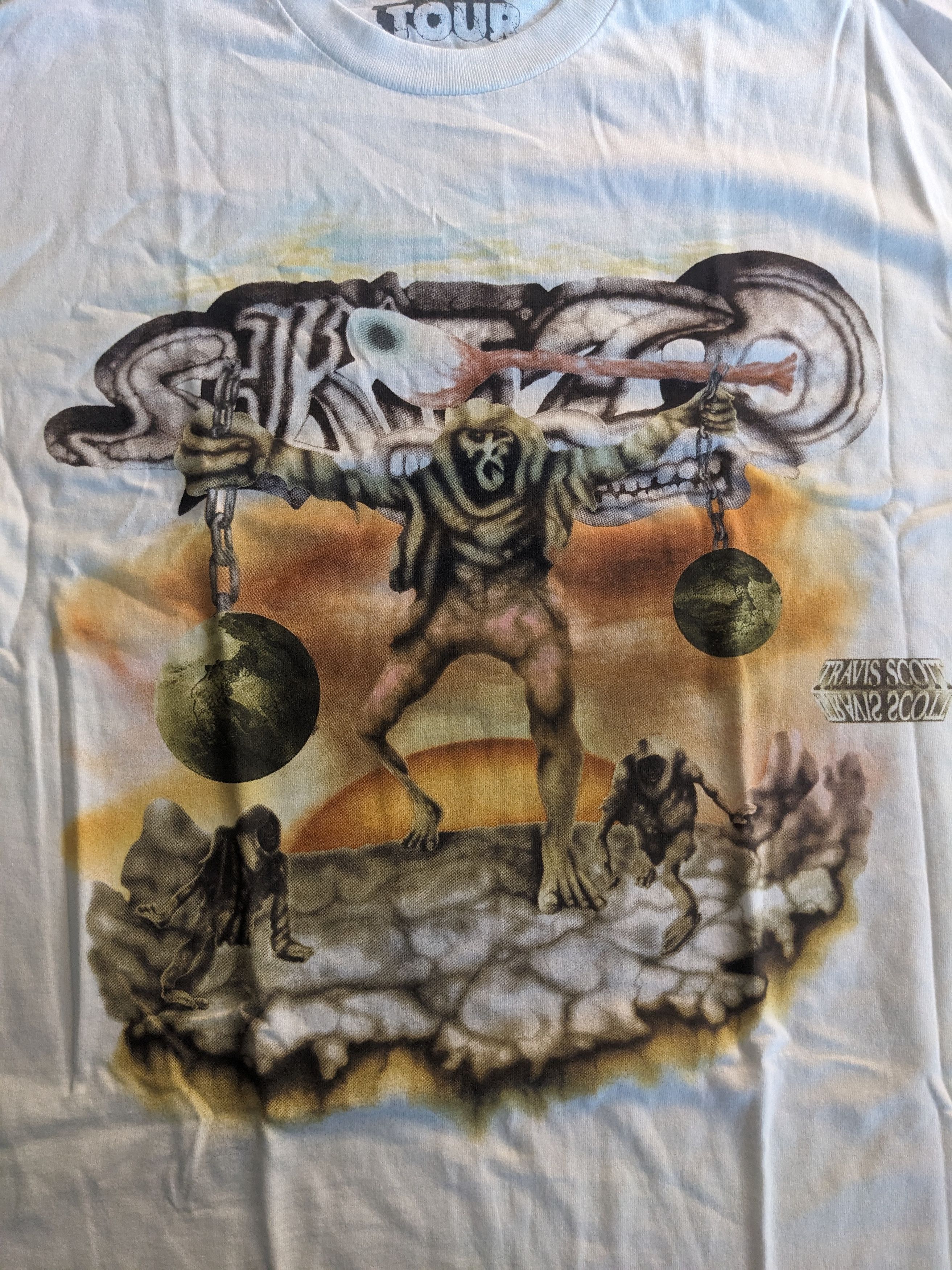 Travis Scott Travis Scott Utopia 24 Tour Skitzo Circus Maximus S. America Size US L / EU 52-54 / 3 - 2 Thumbnail