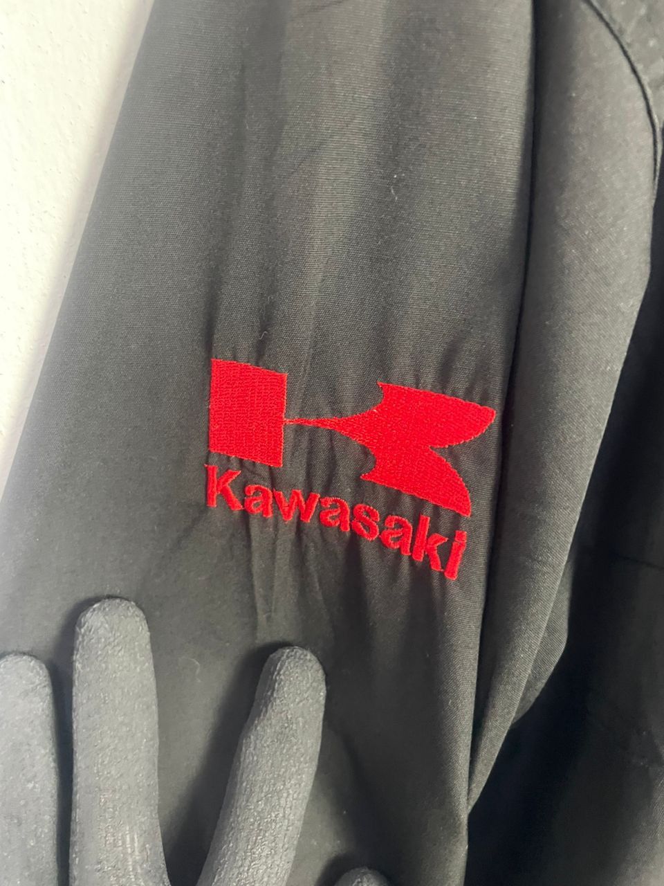 Designer Kawasaki Motor Windbreaker Size US L / EU 52-54 / 3 - 3 Thumbnail