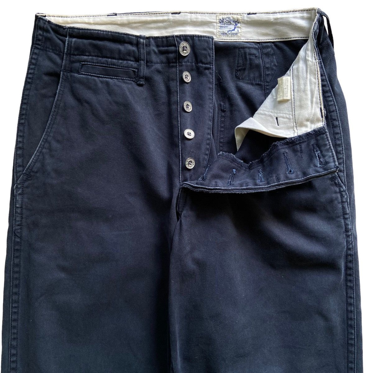 Orslow Orslow US Army Buckle Back Pants Size US 30 / EU 46 - 3 Thumbnail