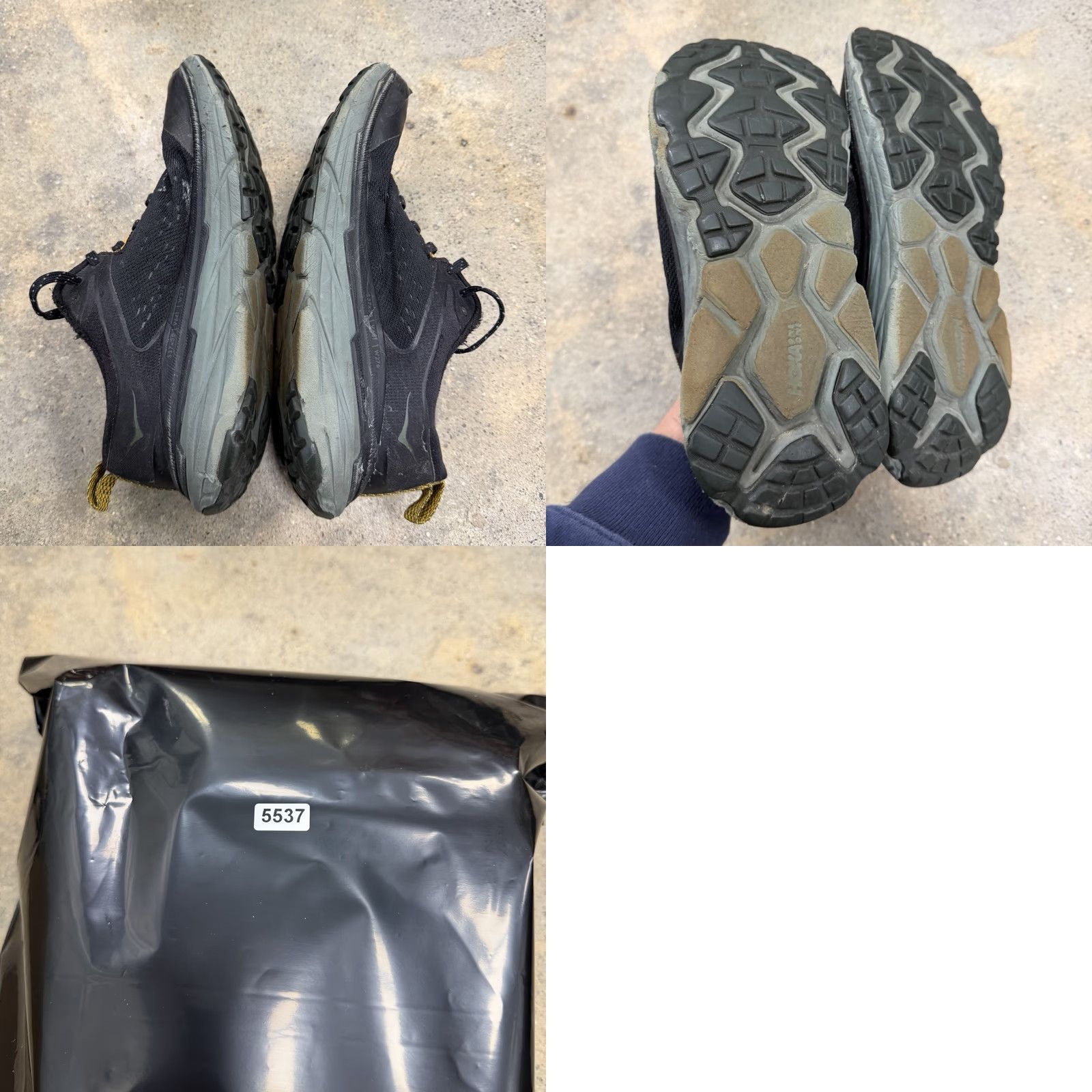 Vintage Hoka One One Challenger ATR 6 Mens 7D Trail Running Sneakers Dark Blue Black Thyme D Low Top Size US 7 / EU 40 - 9 Thumbnail