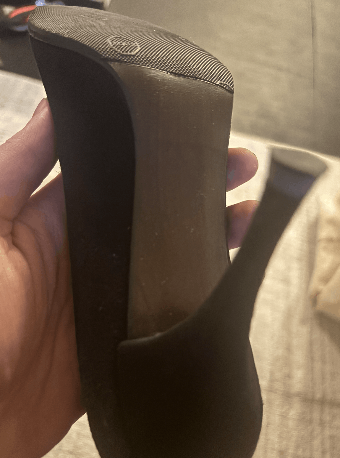 Stuart Weitzman Stuart Weitzman Black Open Toe Heels Vintage Size US 7 / IT 37 - 5 Thumbnail