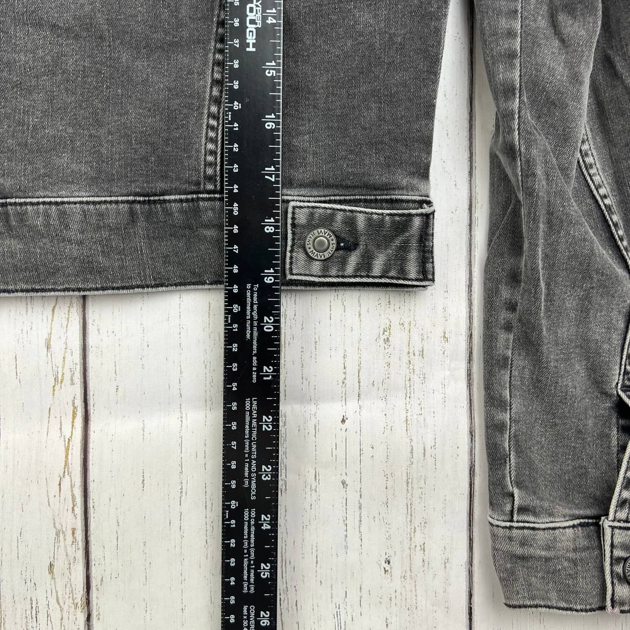 Mavi Mavi Small Cropped Fit Stretchable Denim Jeans Jacket Size S / US 4 / IT 40 - 6 Thumbnail