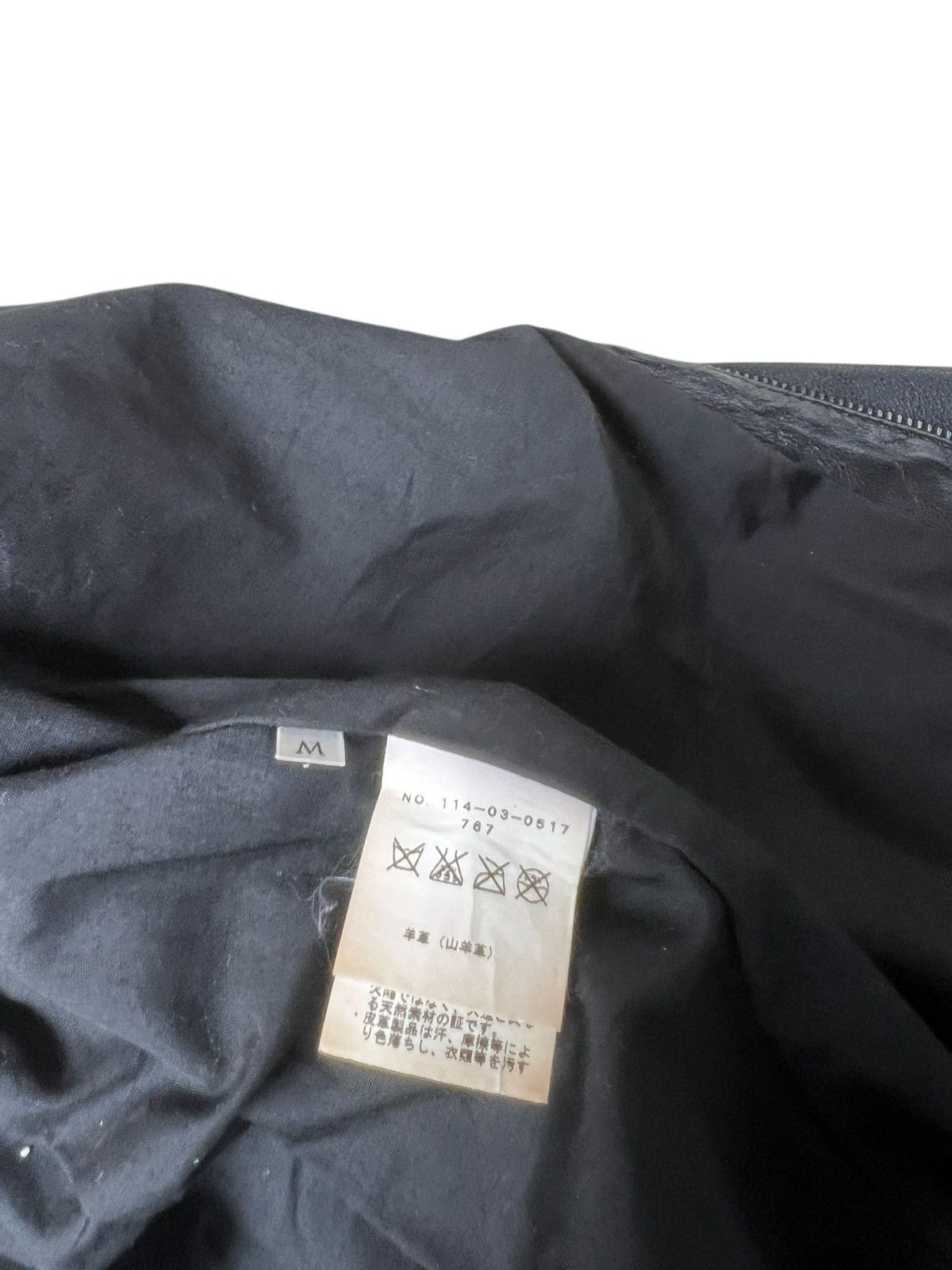 Schlussel Advantage Circle Japan Sheep Leather Blouson Jacket Size US M / EU 48-50 / 2 - 15 Thumbnail