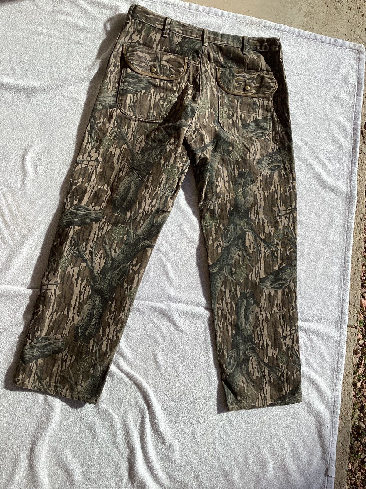 Carhartt Vintage 80s Carhartt Realtree camo 40 x 32 double knee pants Size US 40 / EU 56 - 5 Thumbnail