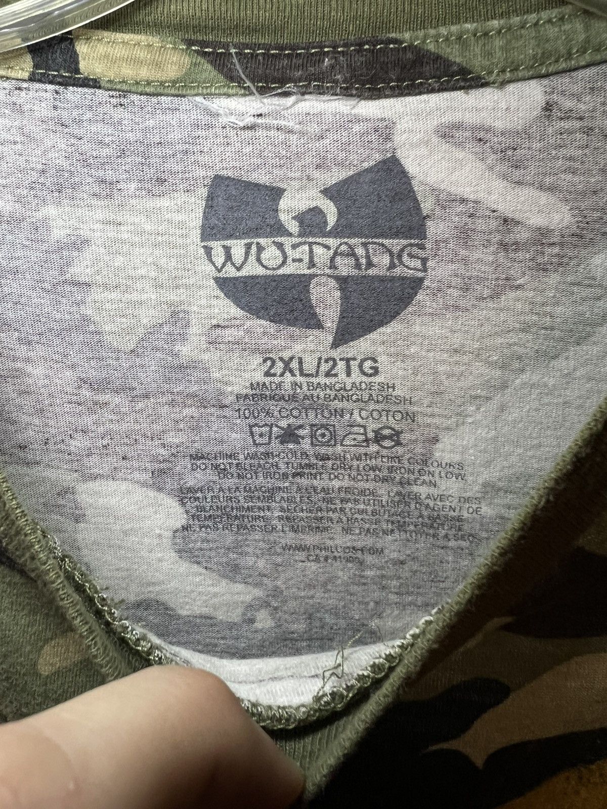 Wu-Tang Clan Vintage Wu-Tang-Clan bird logo camo t-shirt Size US XL / EU 56 / 4 - 3 Thumbnail