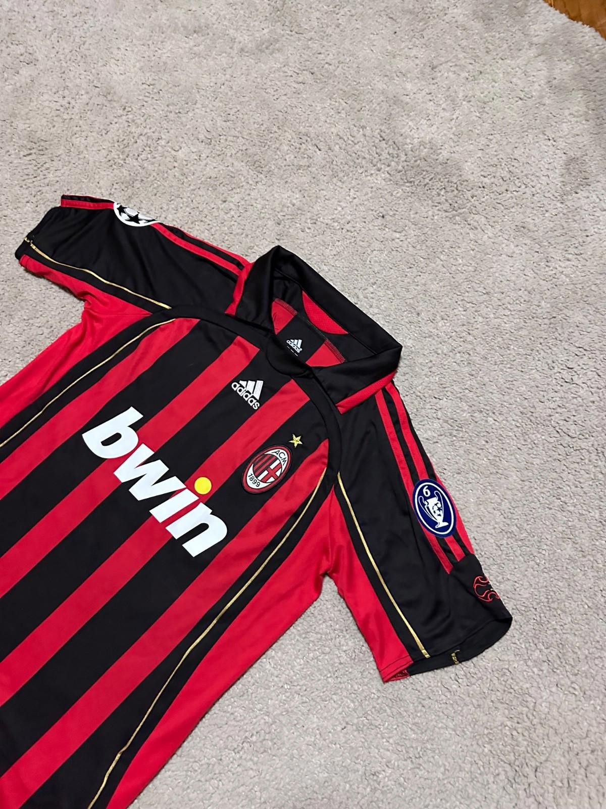 Adidas AC Milan Kaka #22 Adidas 2006 Football Shirt Soccer Jersey Size US M / EU 48-50 / 2 - 4 Thumbnail