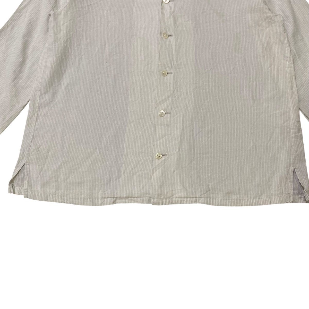 Issey Miyake ‼️LAST DROP‼️Plantation by Issey Miyake Striped Shirt Archive Size M / US 6-8 / IT 42-44 - 6 Thumbnail