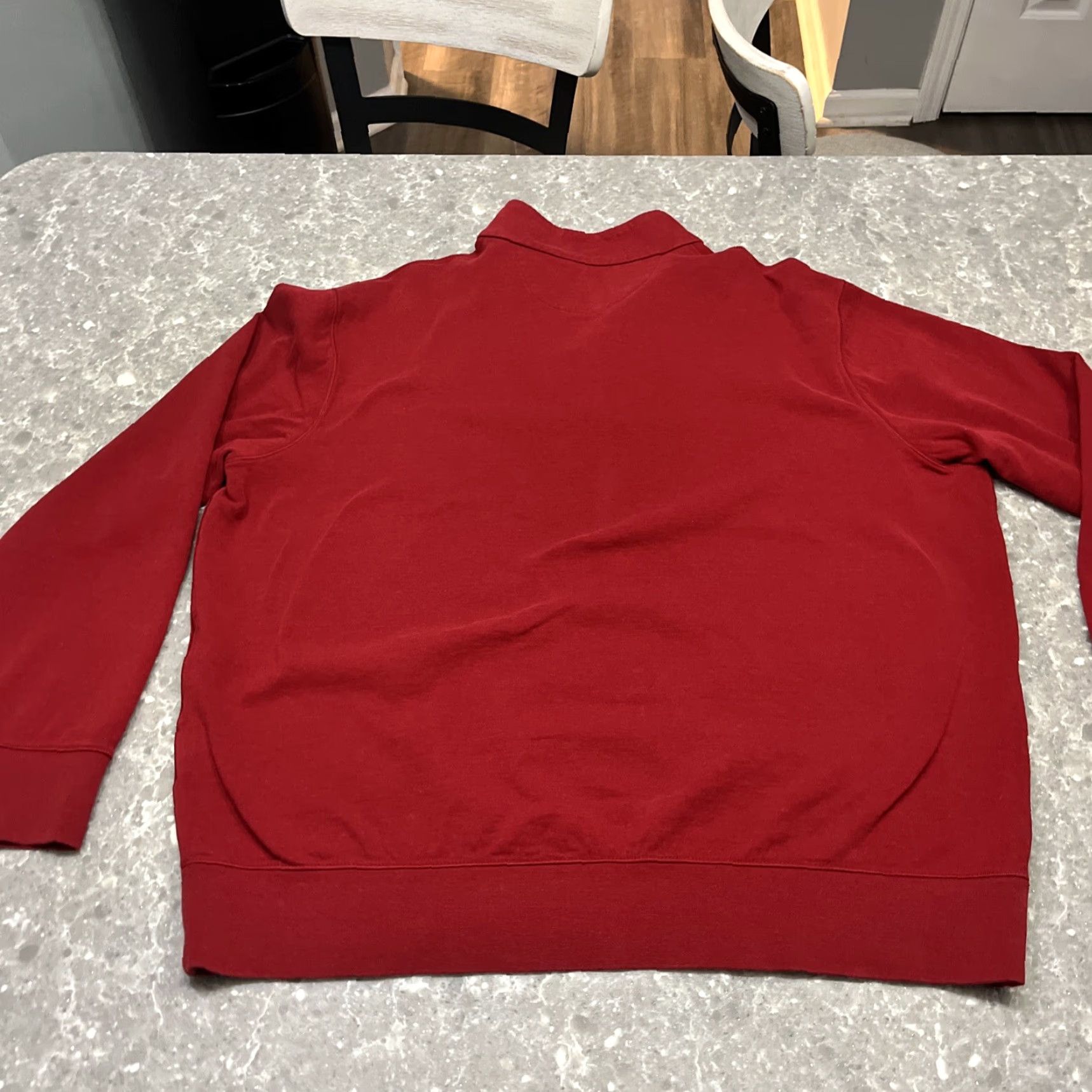 Polo Ralph Lauren Polo Ralph Lauren Performance Mens 1/4 Zip Pullover XL Long Sleeve Red Shirt Size US XL / EU 56 / 4 - 7 Thumbnail