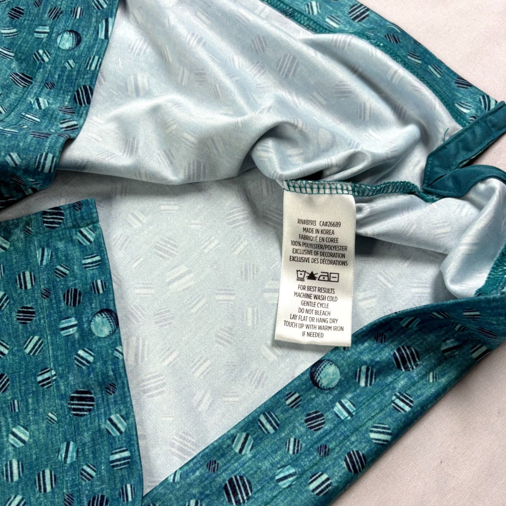 Robert Graham VINTAGE Robert Graham Shirt Mens XL Blue Golf Polo Geometric Performance Stretch Size US XL / EU 56 / 4 - 7 Thumbnail