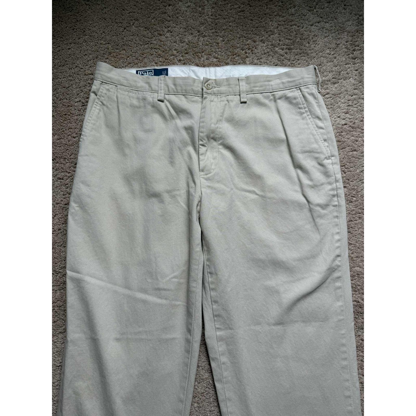 Polo Ralph Lauren Polo Ralph Lauren Preston Straight Chino Pants Men's 36 / 30 Size US 36 / EU 52 - 4 Thumbnail