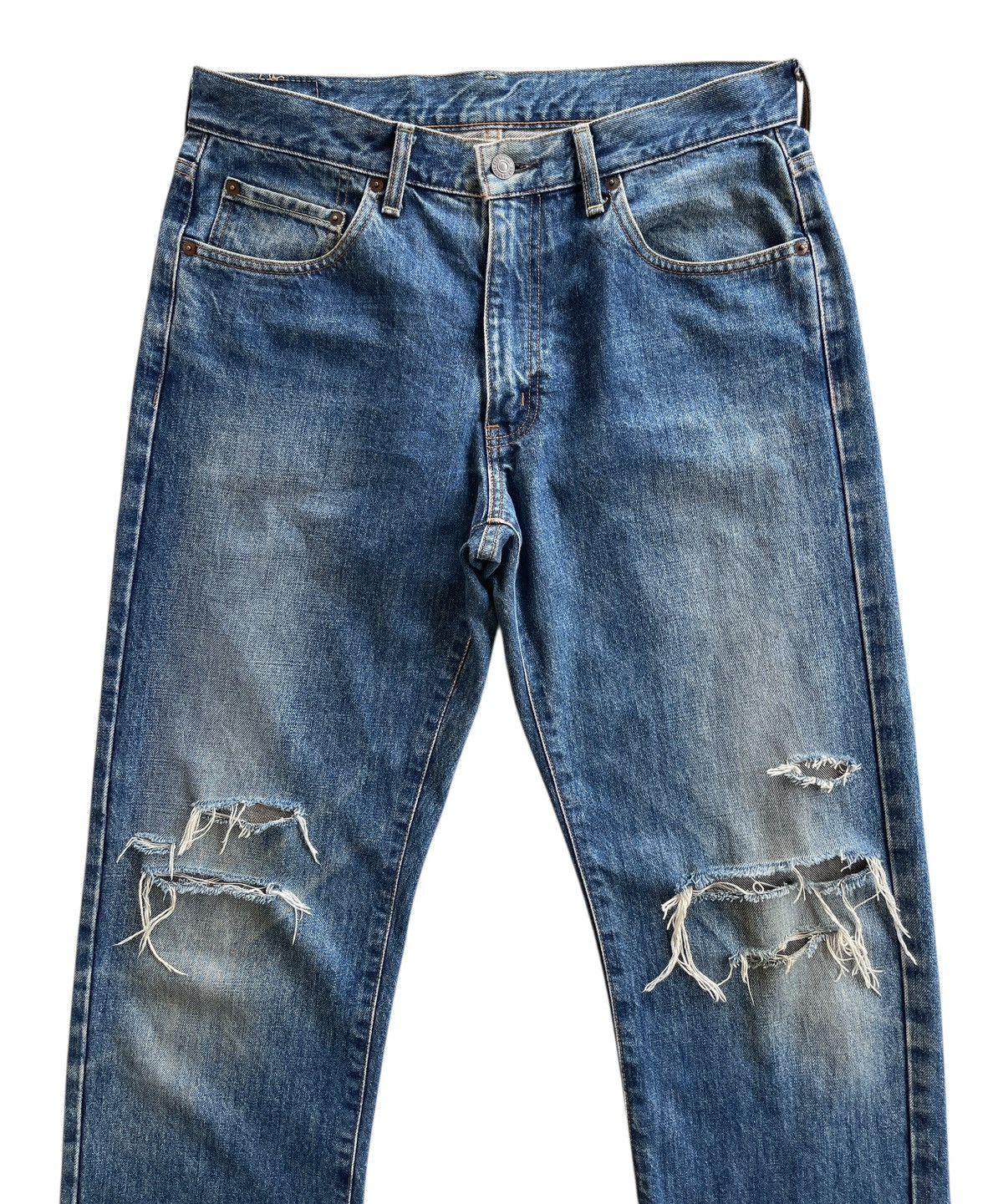 Vintage COX Distressed Denim Size US 31 - 3 Thumbnail