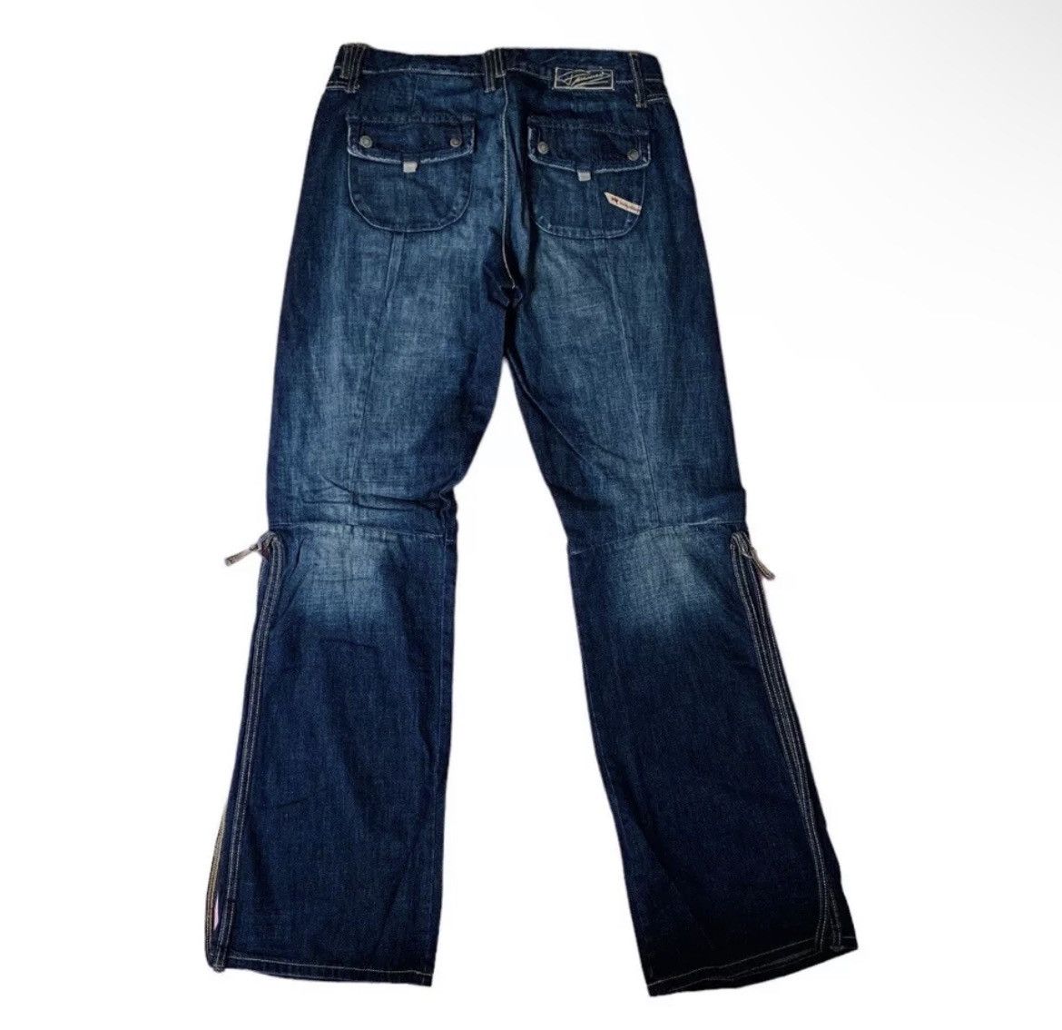 Japanese Brand × Marithe + Francois Girbaud × Parasuco Parasuco Y2K Vintage Jeans 23 Size 23" - 2 Thumbnail