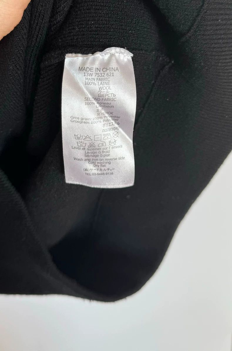 Givenchy Givenchy Givenchy Lambskin Wool Sweater with Patch -2507 Size US S / EU 44-46 / 1 - 7 Thumbnail