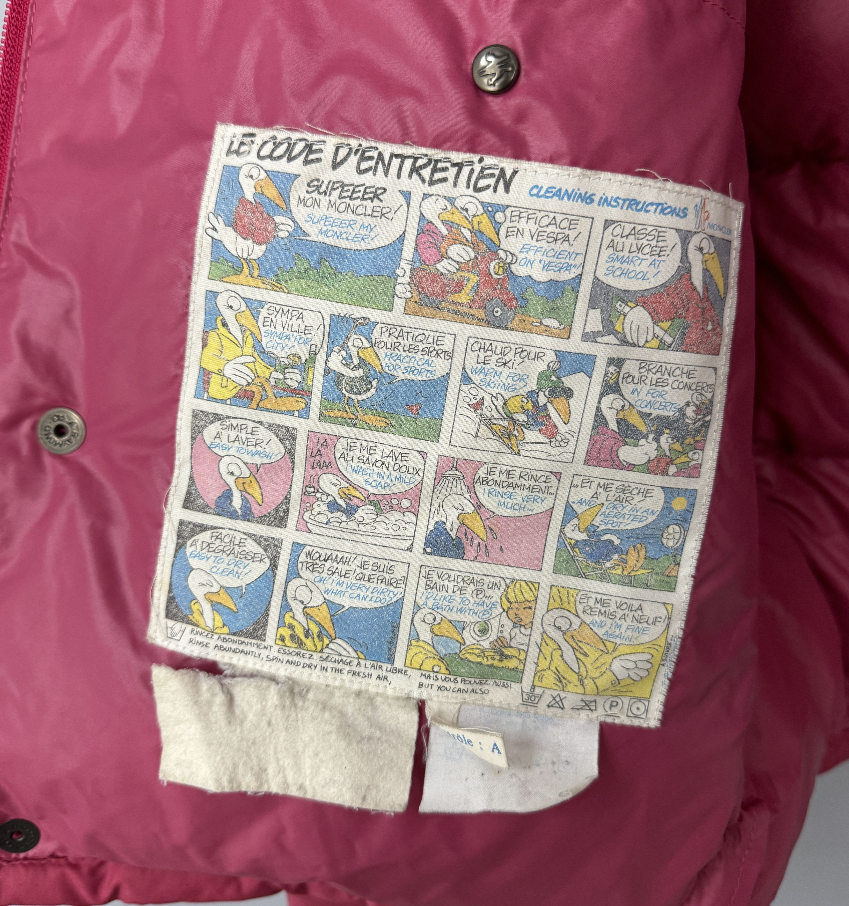 Moncler Vintage Moncler Grenoble Down Jacket Puffer Pink 2 in 1 Size US M / EU 48-50 / 2 - 9 Thumbnail