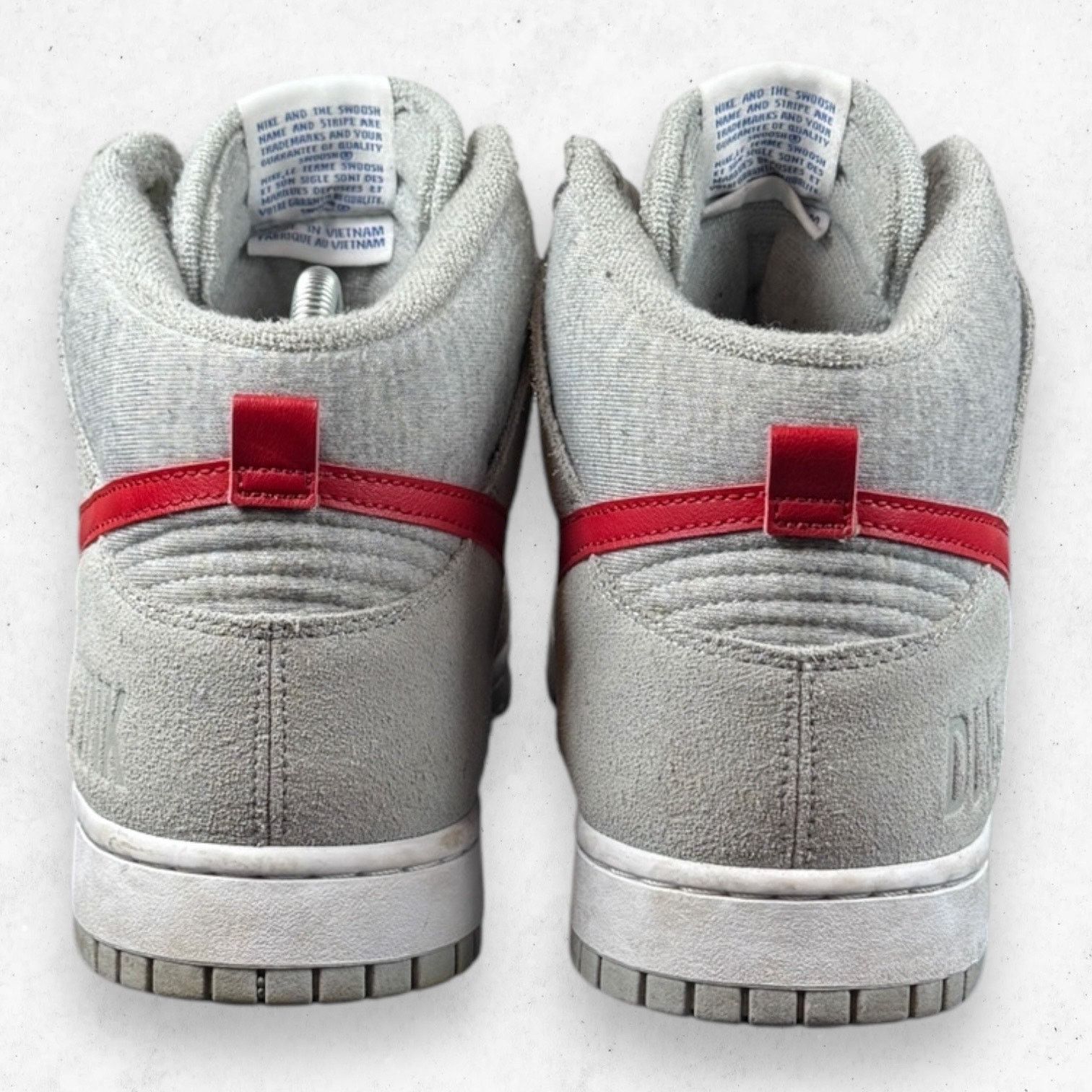 Nike Nike Dunk High Retro SE Athletic Club Red Grey Sz 13 Size US 13 / EU 46 - 7 Thumbnail