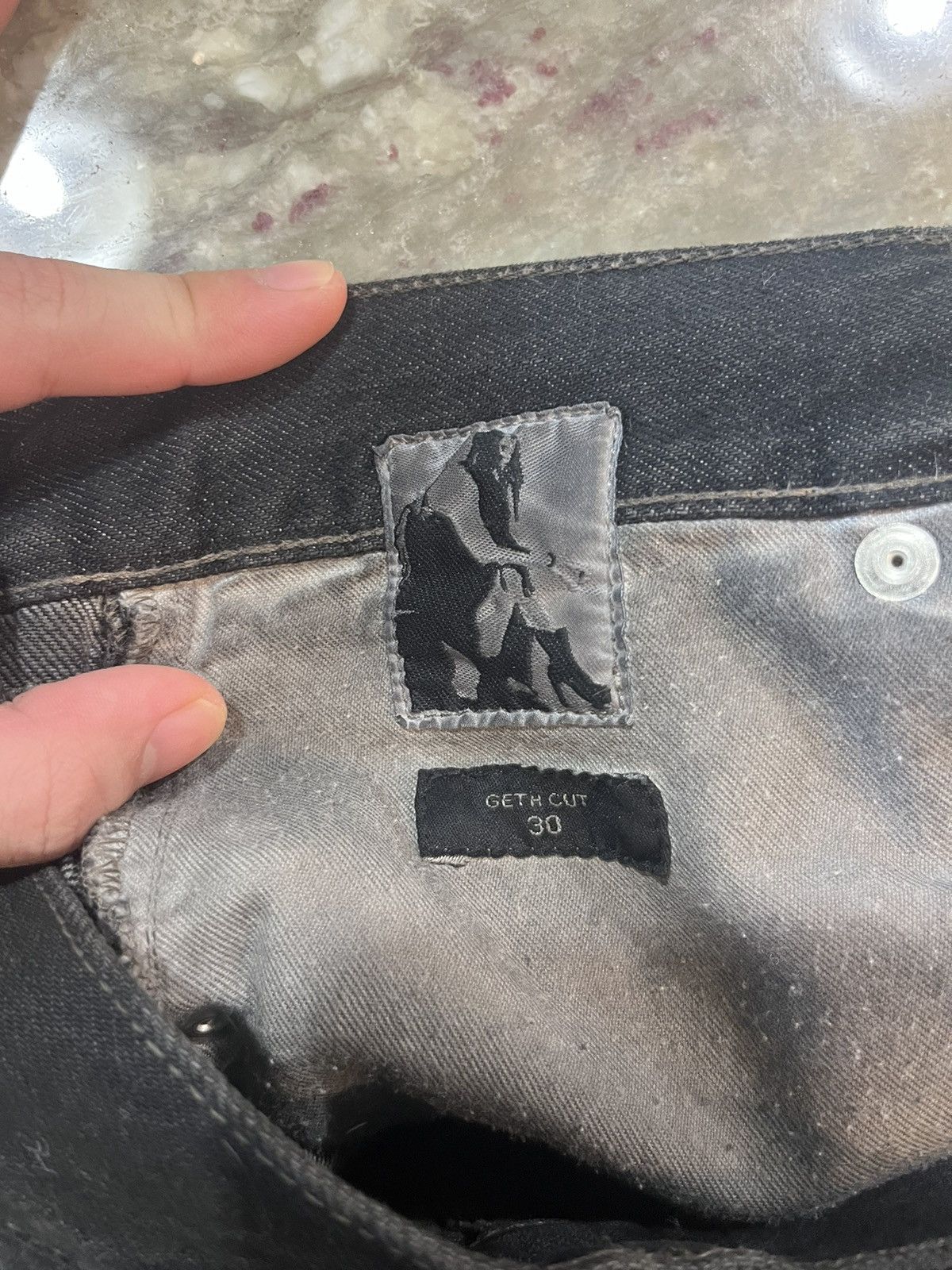 Rick Owens RICK OWENS GETH CUT DARK DUST Size US 30 / EU 46 - 3 Thumbnail