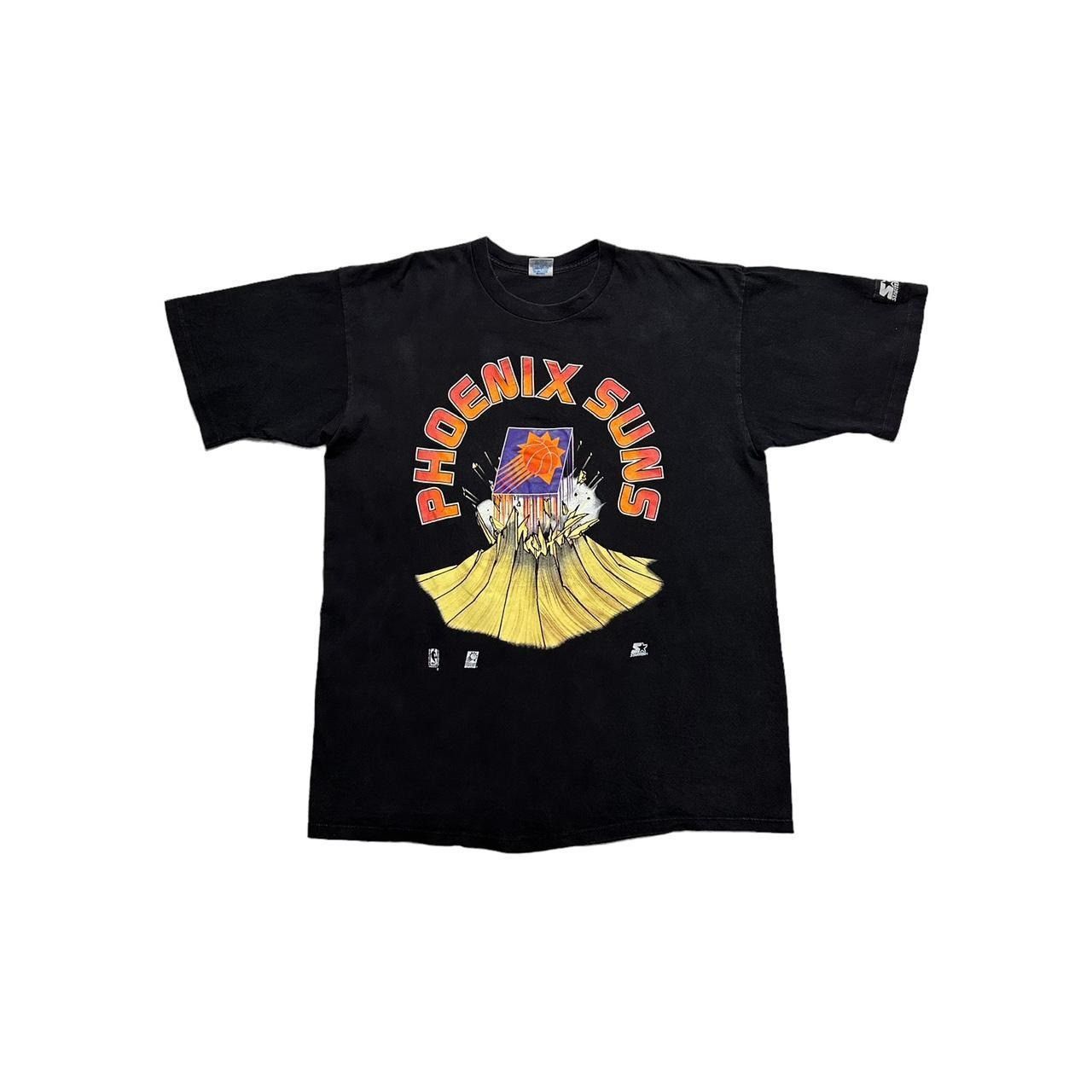 NBA × Starter × Vintage Vintage Phoenix Suns Volcano T-Shirt Size US XL / EU 56 / 4 - 1 Thumbnail