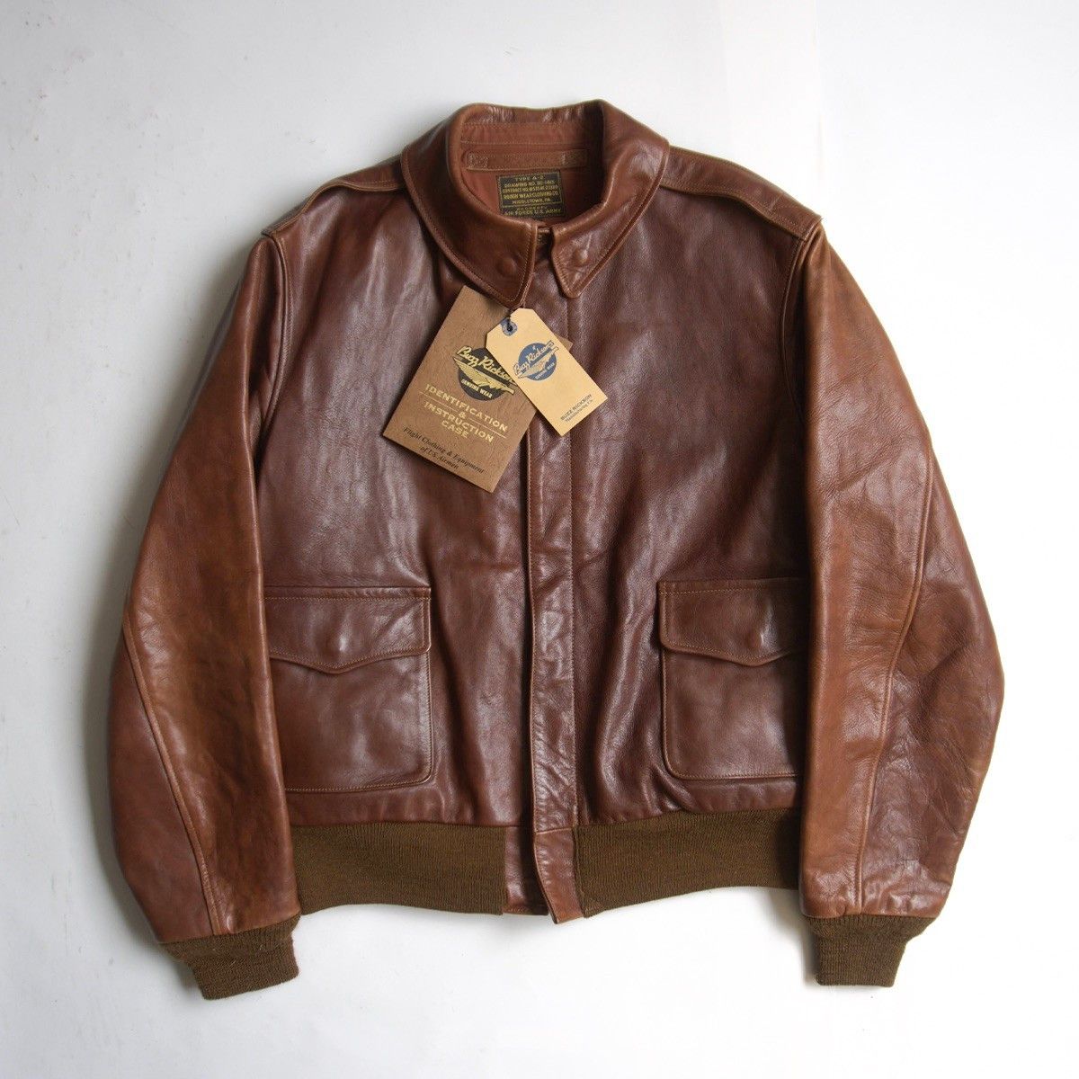 Buzz Rickson's BUZZ RICKSON A-2 Horsehide Flight Jacket Size S Size US S / EU 44-46 / 1 - 1 Thumbnail