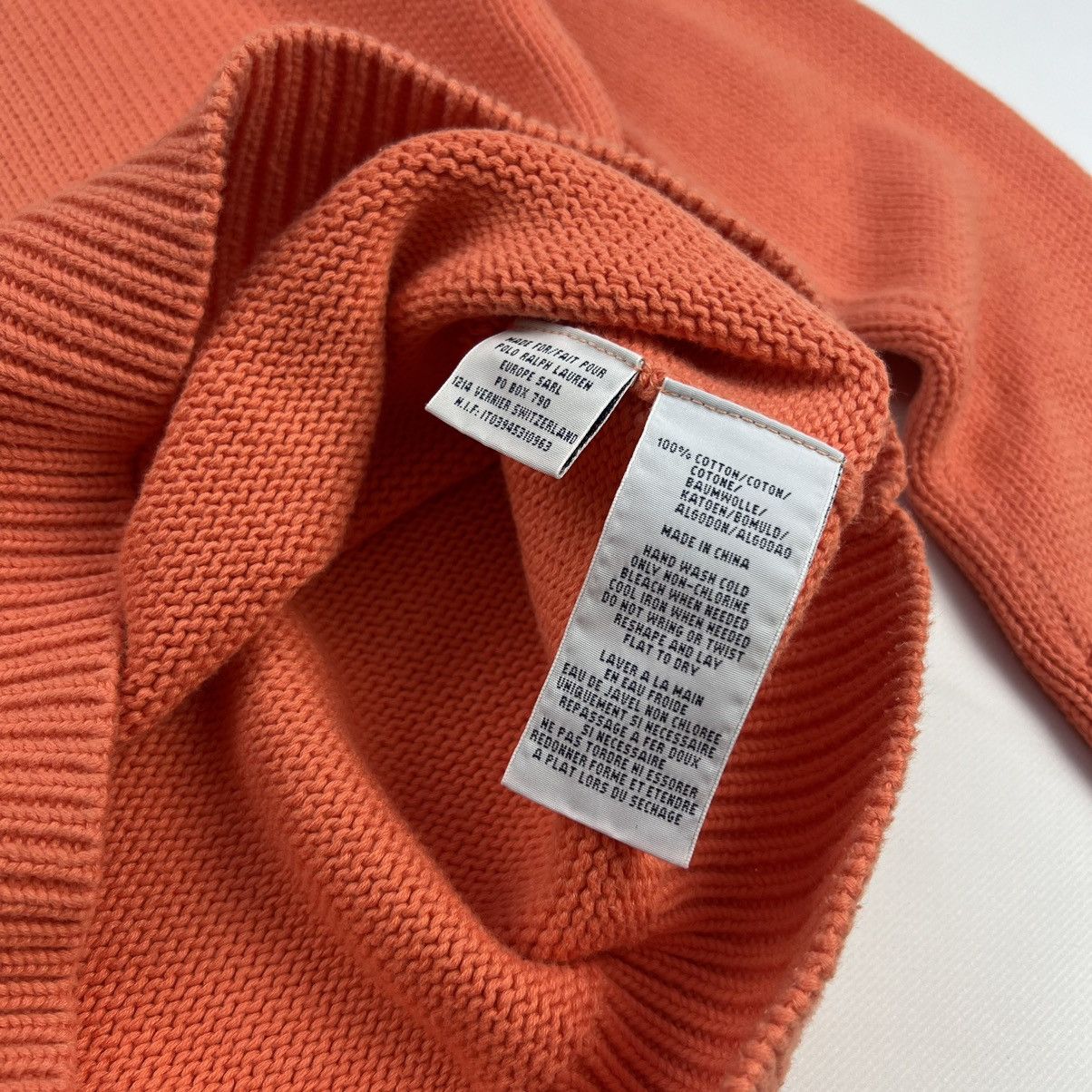 Polo Ralph Lauren × Vintage Polo Ralph Lauren knit sweater Size M / US 6-8 / IT 42-44 - 4 Thumbnail