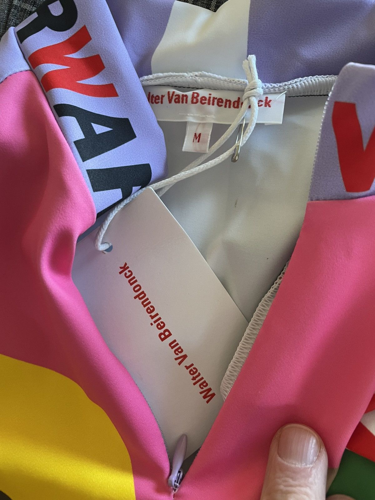 Walter Van Beirendonck SS23 Body Top Cycling Jersey Size US M / EU 48-50 / 2 - 3 Thumbnail