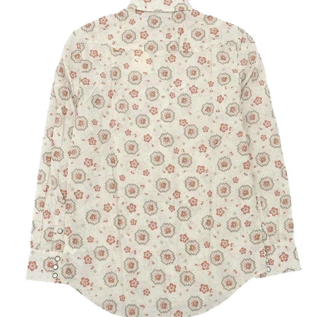 Ralph Lauren RRL Ralph Lauren Seersucker Bandana Western Shirt Cotton Size S Excellent Size US S / EU 44-46 / 1 - 2 Thumbnail