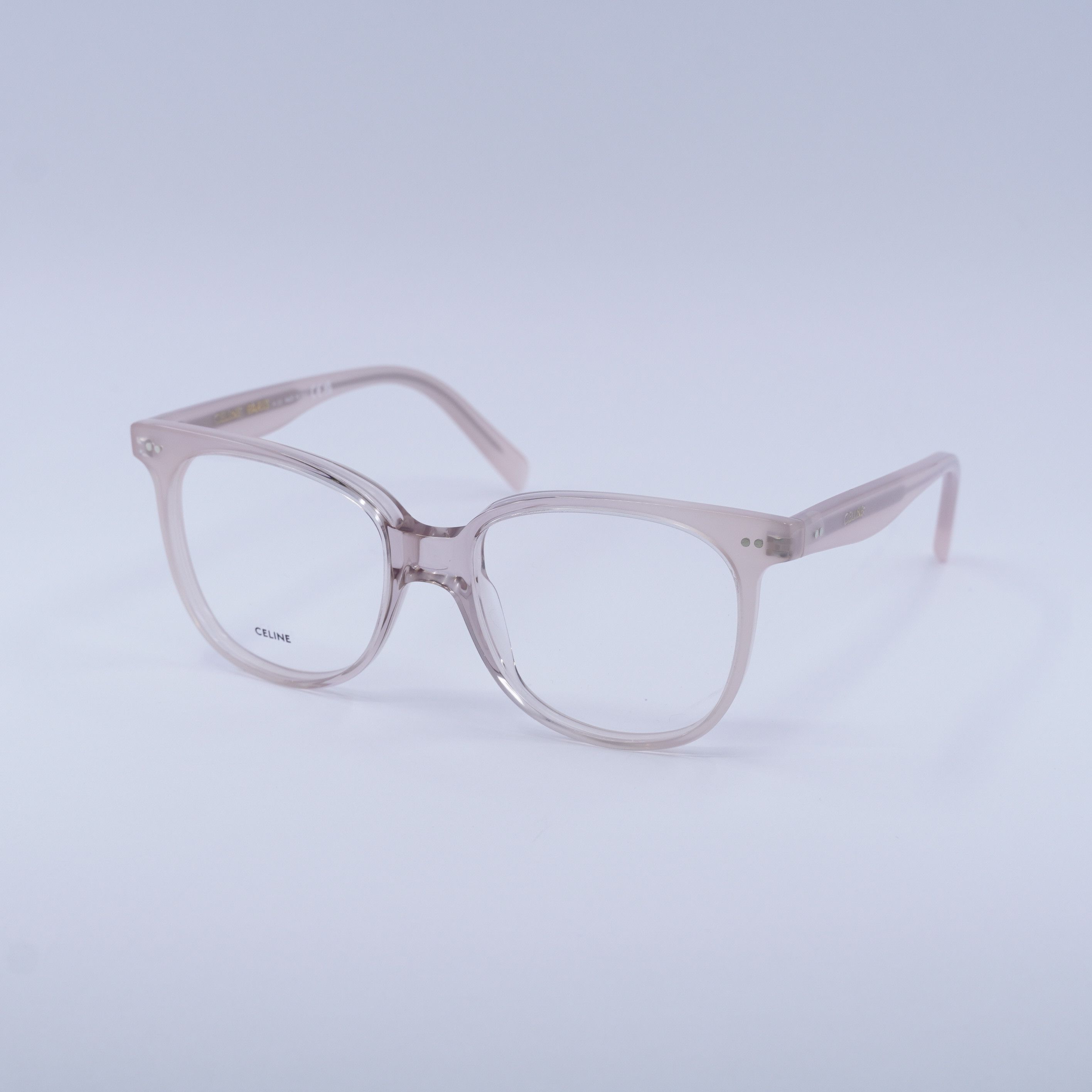 Celine Celine CL5010IN 072 Eyeglasses Shiny Rose Pink 53mm Square Size ONE SIZE - 1 Thumbnail