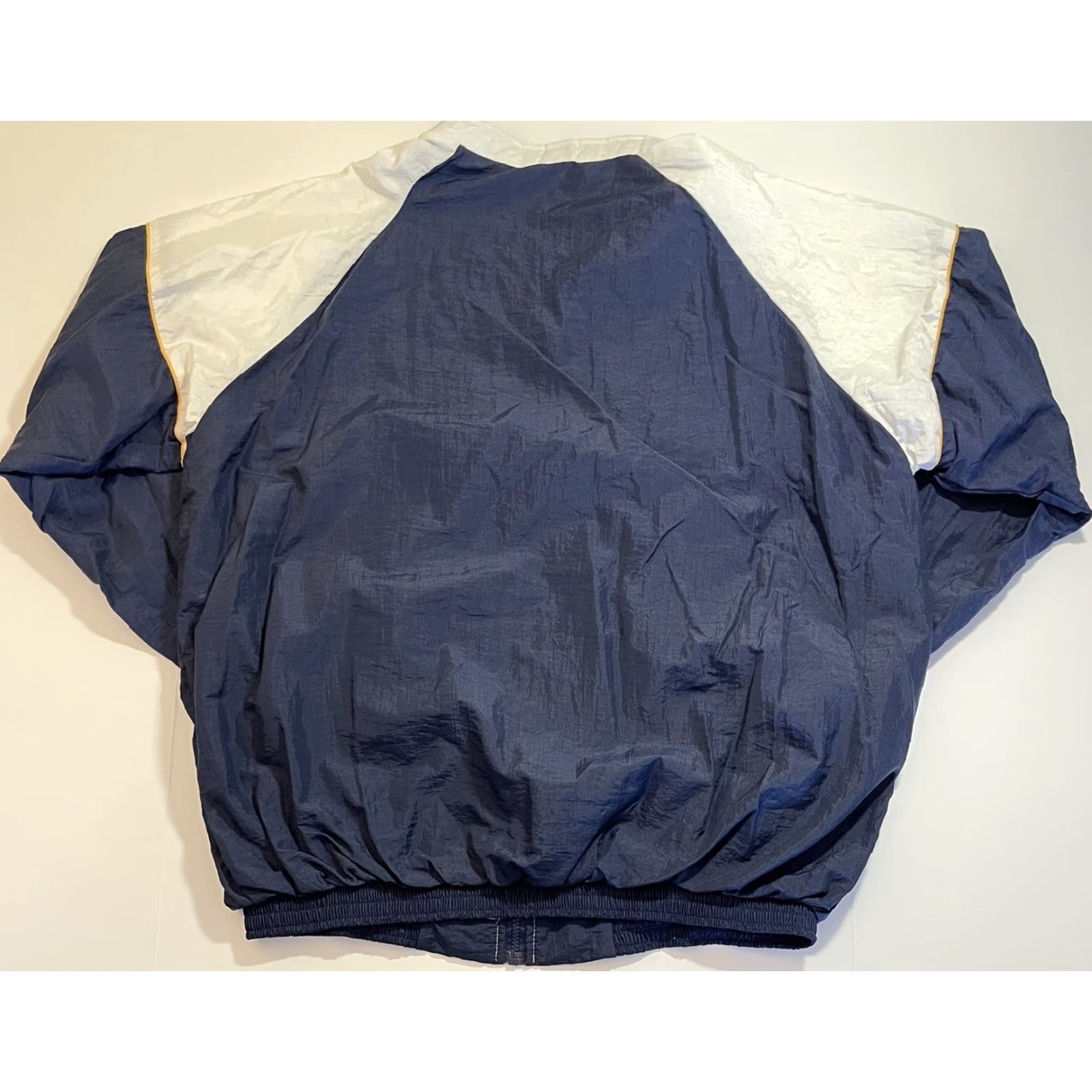 Vintage VINTAGE The Victor Jacket Windbreaker Mens XL Blue Nylon Geometric Full Zip USA Windbreaker, Casual, Travel, Winter, Fall, Spring, Summer, Hiking Size US XL / EU 56 / 4 - 5 Thumbnail