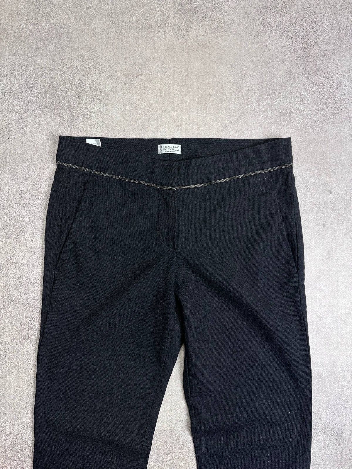 Brunello Cucinelli Brunello Cucinelli Suit Pants 34 Size US 34 / EU 50 - 2 Thumbnail