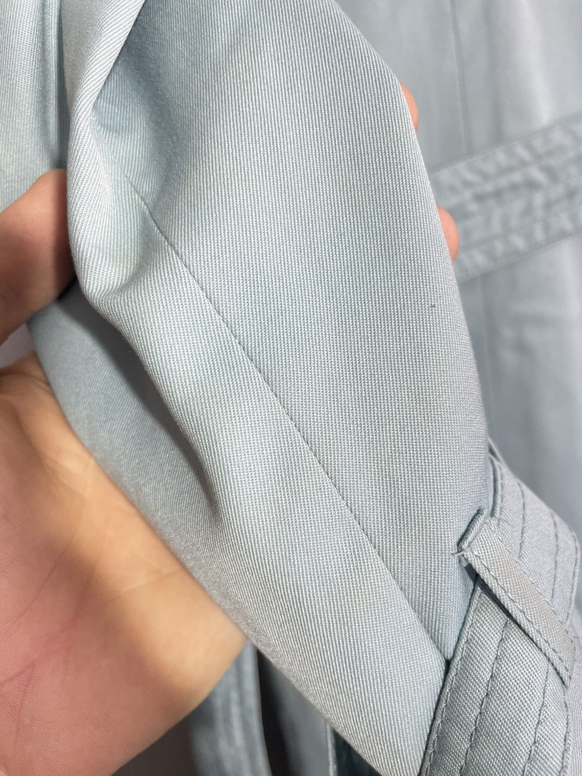 Aquascutum × Vintage Luxury Aquascutum Blue Trench Coat size 8R Size S / US 4 / IT 40 - 14 Thumbnail