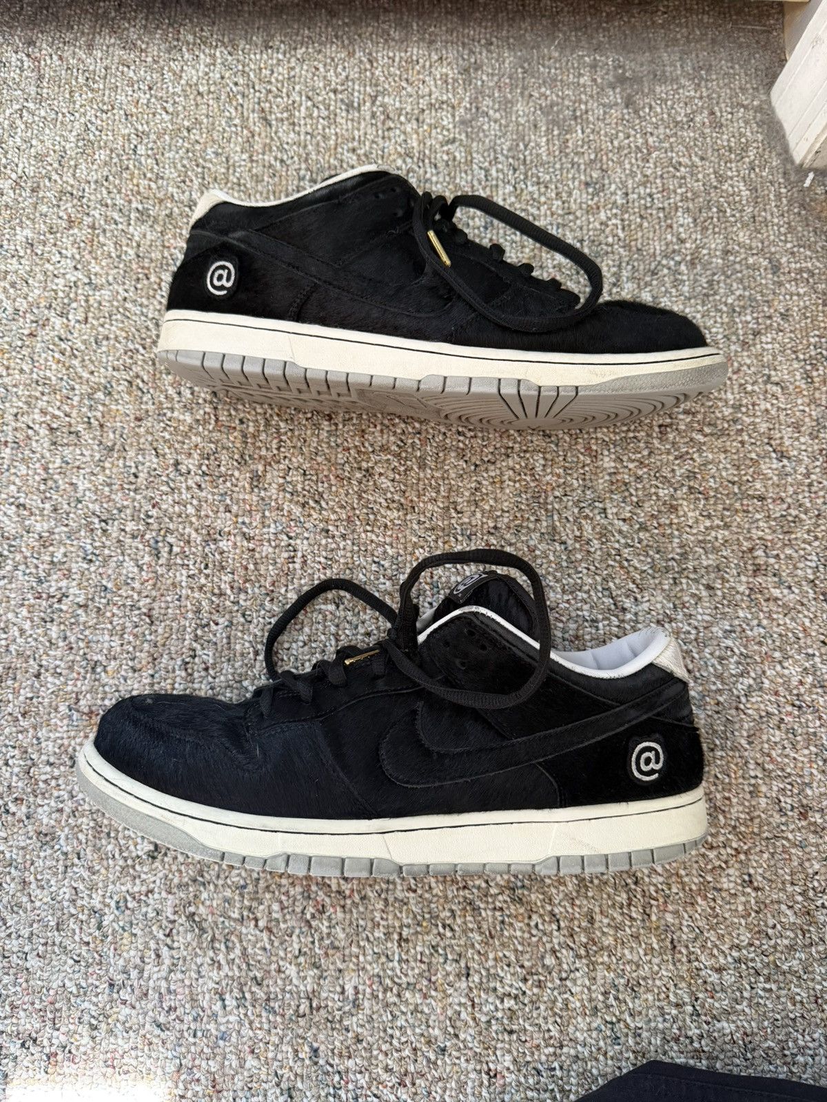 Nike Nike SB Dunk Low Medicom Bearbrick Black Size 13 Used Size US 13 / EU 46 - 1 Thumbnail