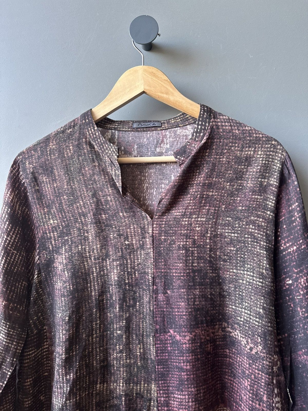 OSKA OSKA Abstract Print Relaxed Blouse Size M / US 6-8 / IT 42-44 - 2 Thumbnail