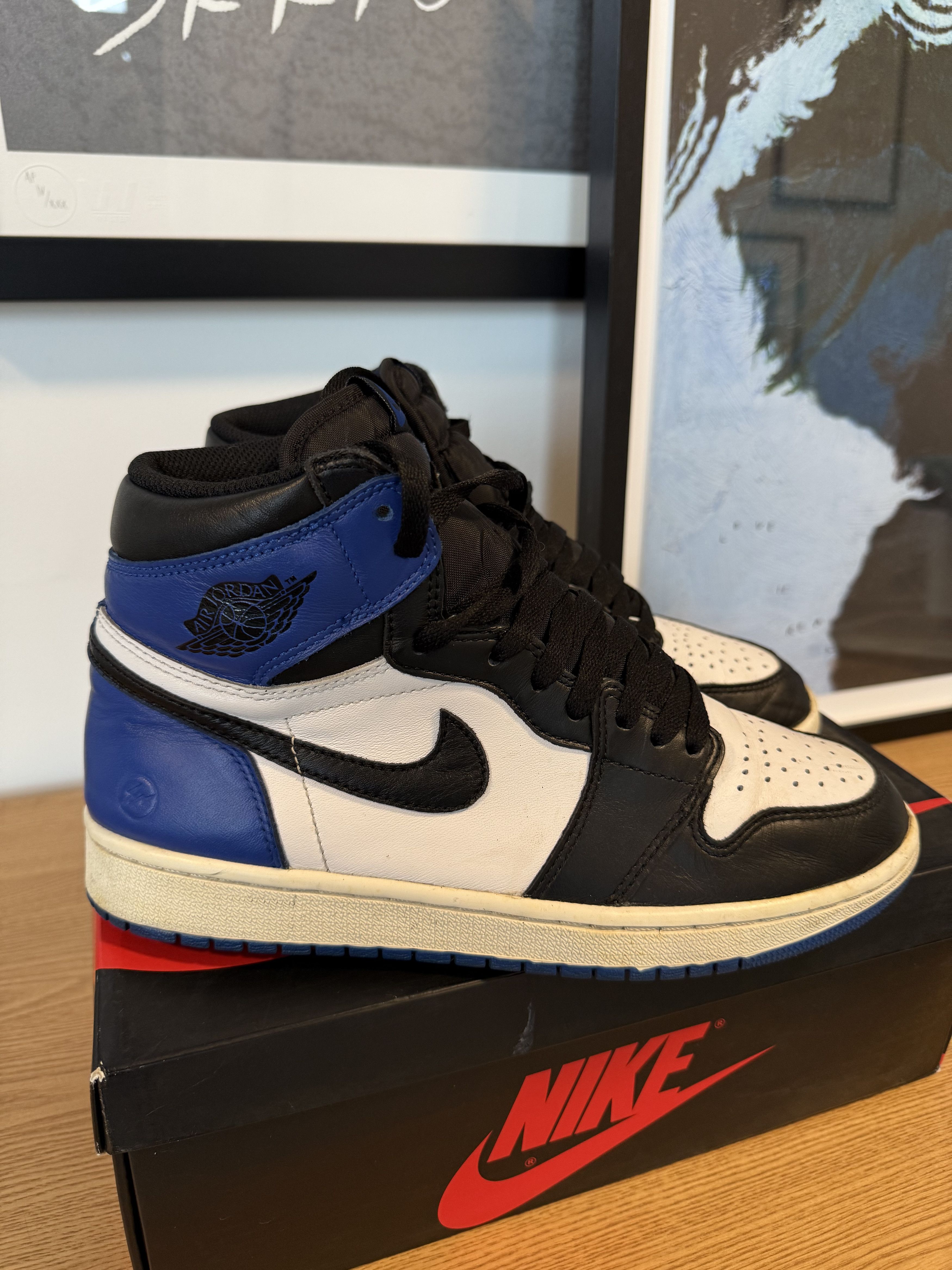 Fragment Design × Nike Jordan 1 Retro High OG x Fragment Design 2014 - 8.5 Size US 8.5 / EU 41-42 - 1 Thumbnail