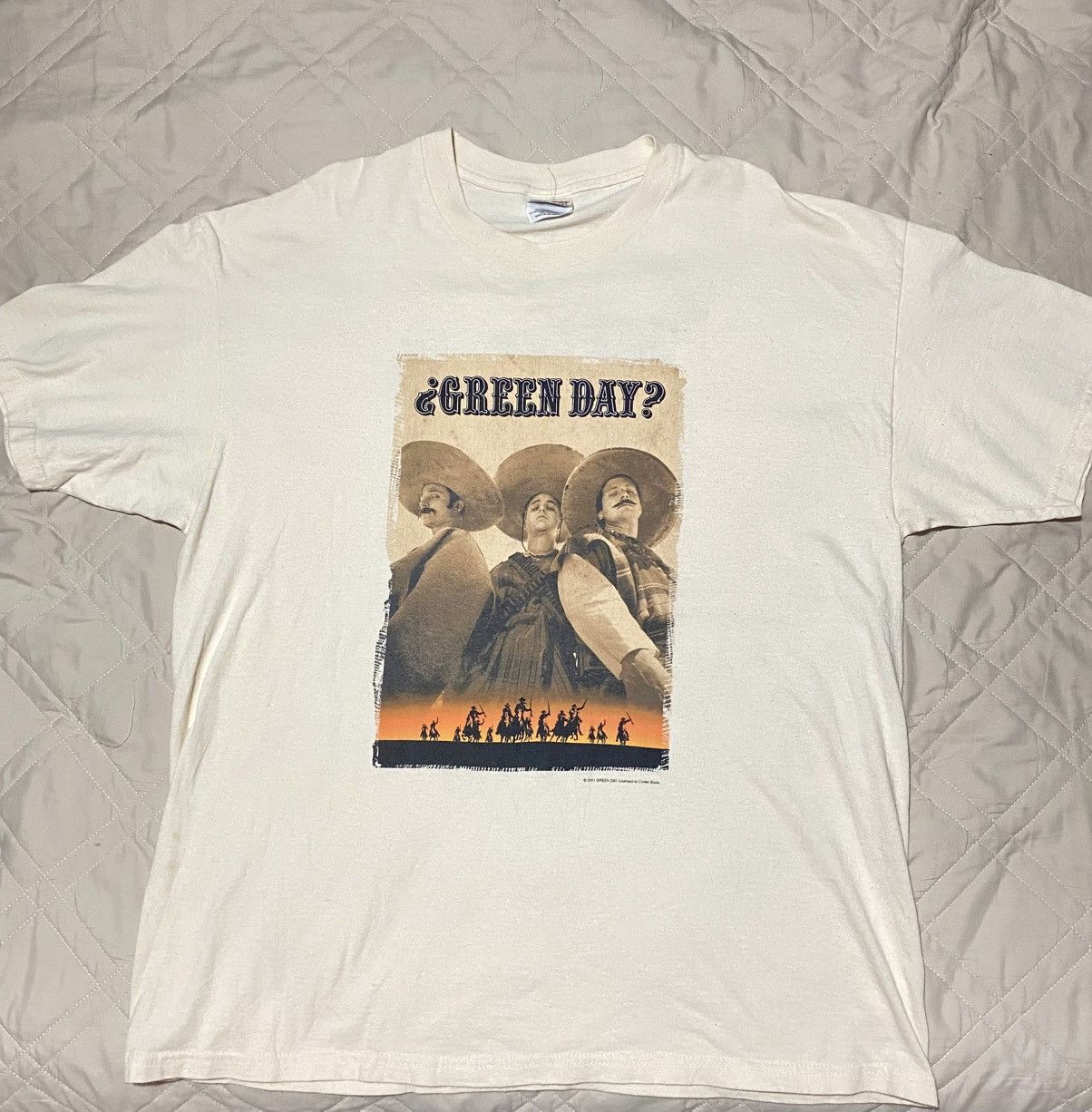 Hanes Green Day 2001 Size US XL / EU 56 / 4 - 1 Thumbnail