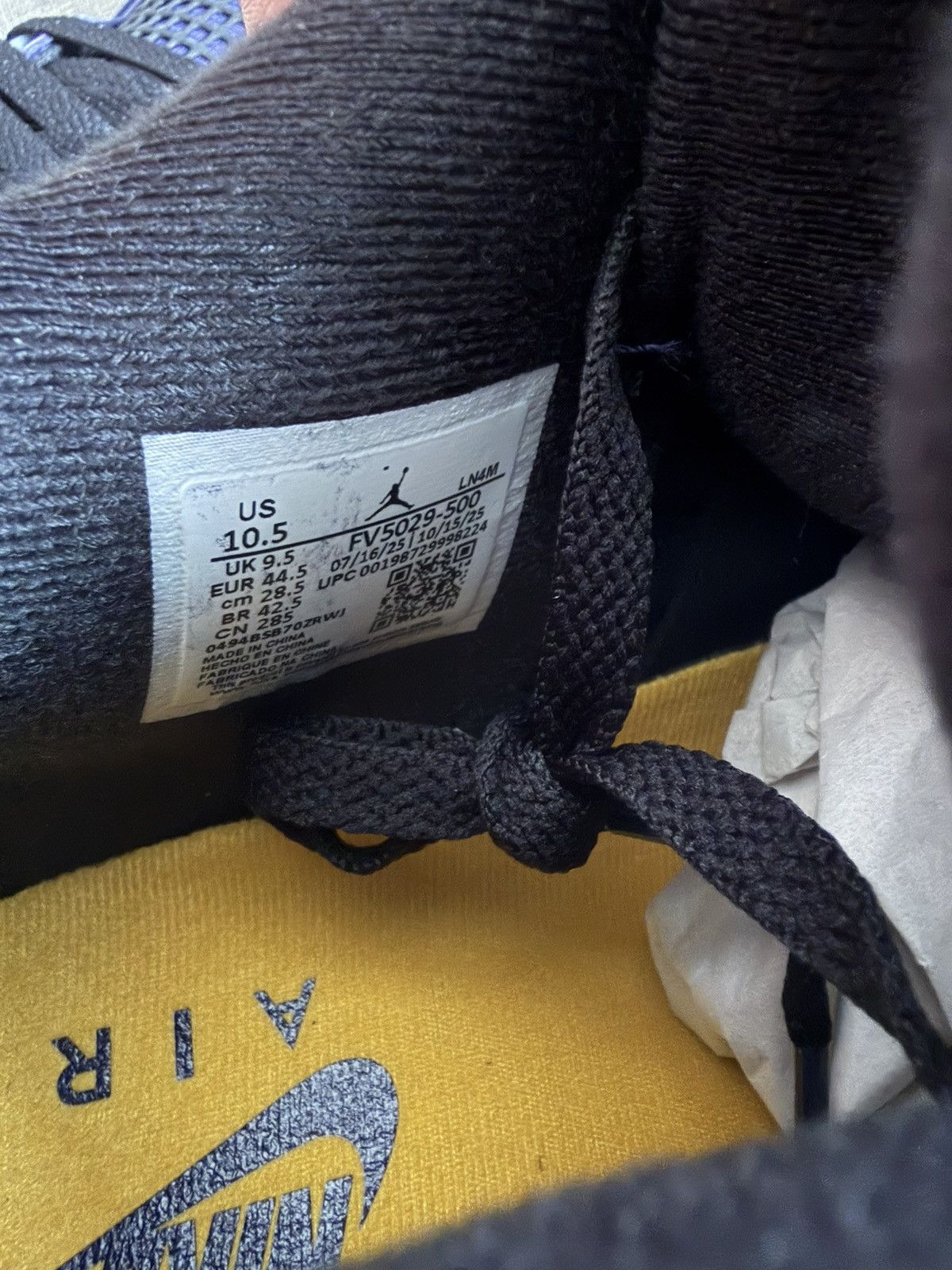 Jordan Brand Jordan retro 4 Lakers Size US 10.5 / EU 43-44 - 9 Thumbnail