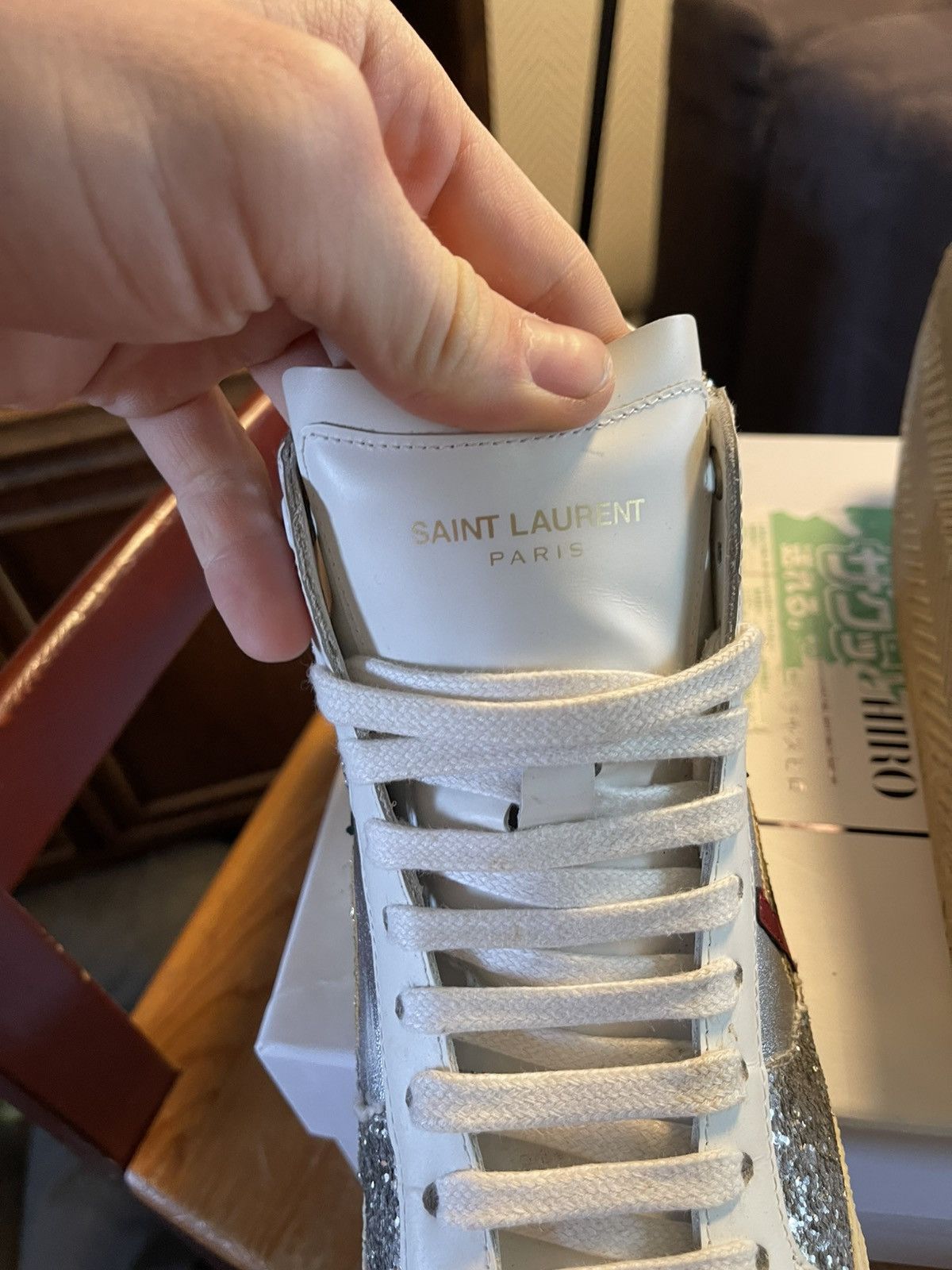 Saint Laurent Paris Saint laurent paris love sneaker Size US 6 / IT 36 - 6 Thumbnail